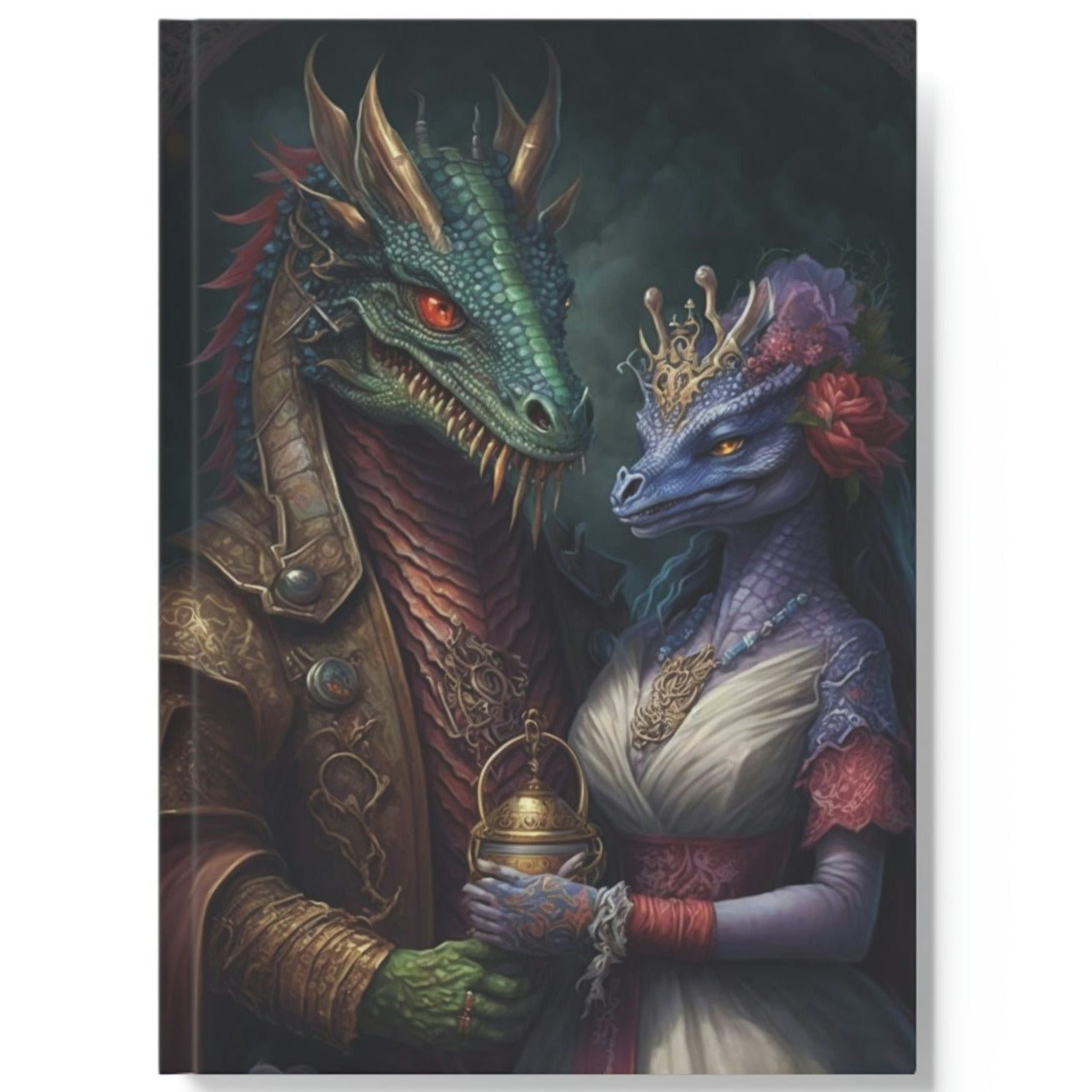 Dragon Couple Hard Backed Journal