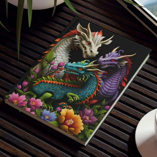 Dragon Family Hard Backed Journal