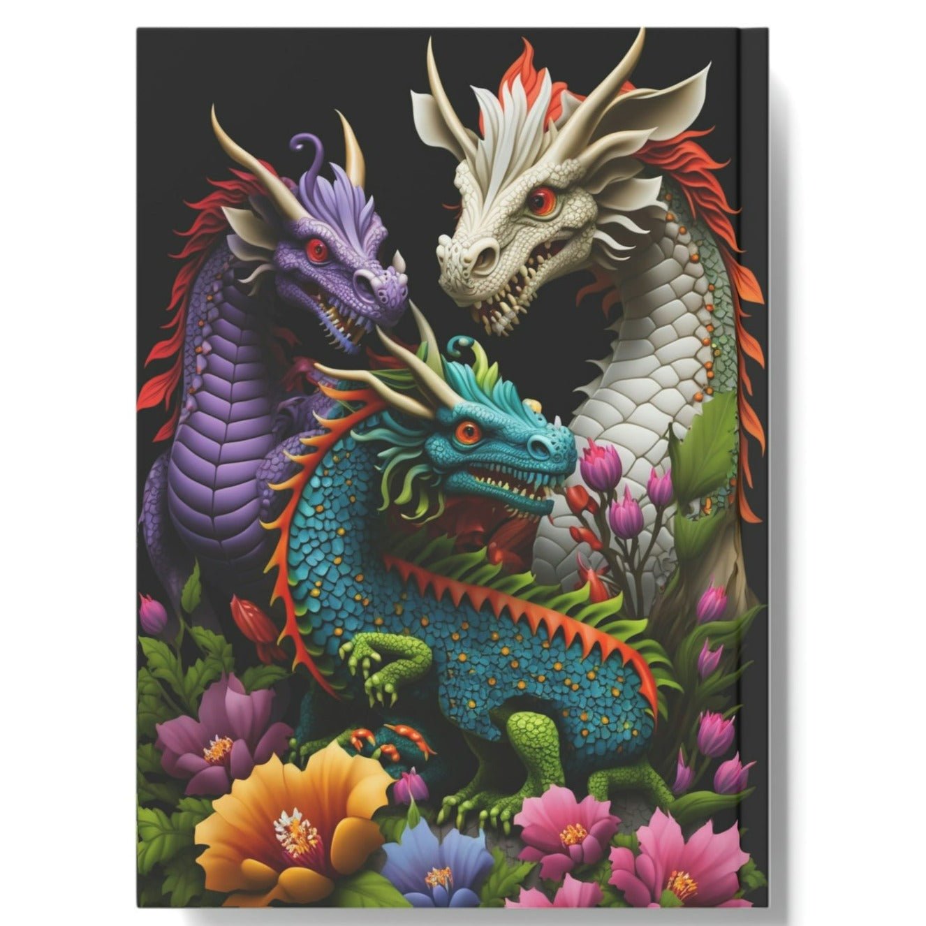 Dragon Family Hard Backed Journal