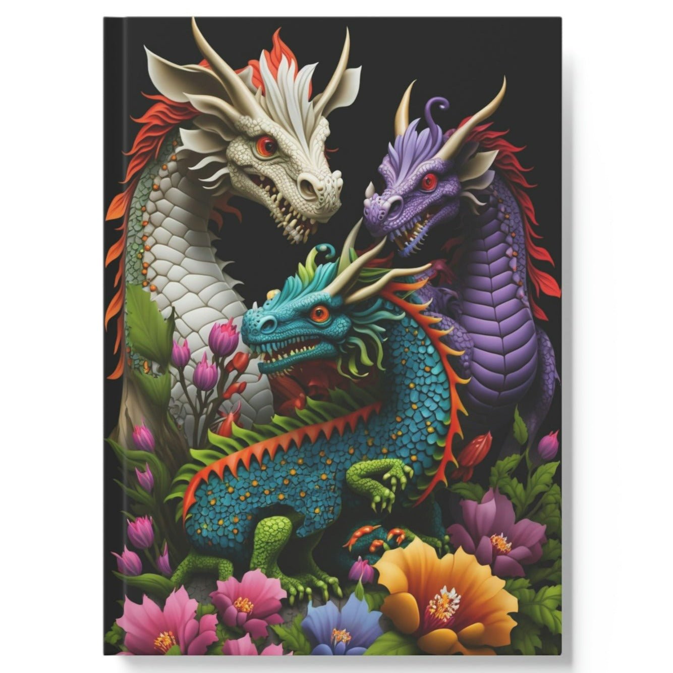 Dragon Family Hard Backed Journal
