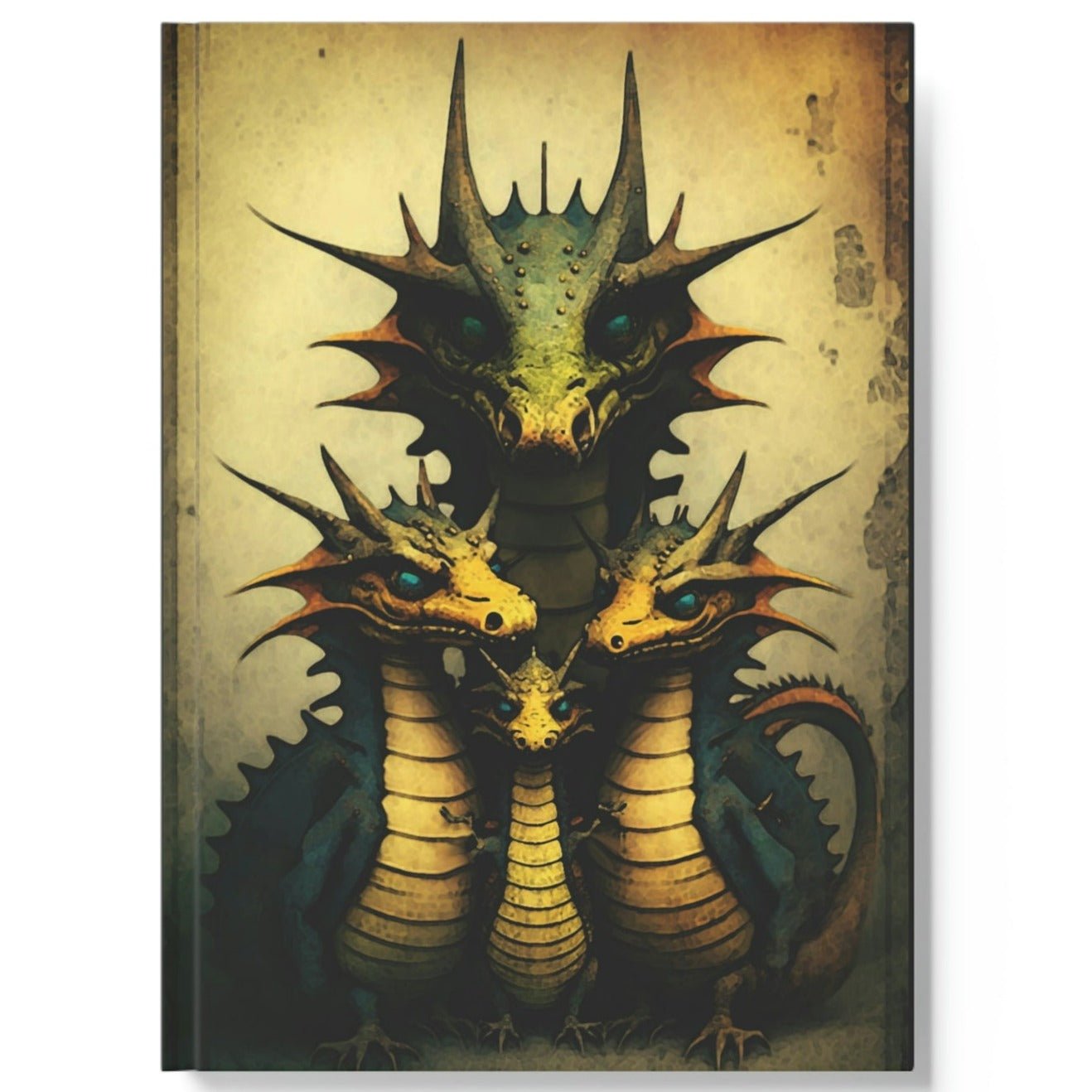 Dragon Family Portrait Hard Backed Journal