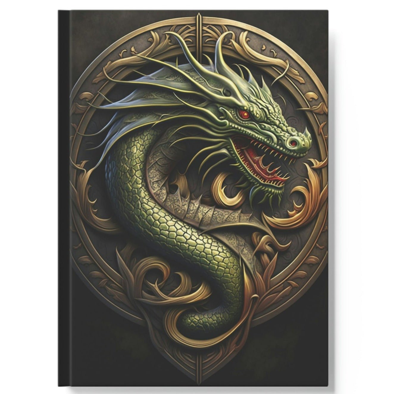 Dragon Medallion Hard Backed Journal