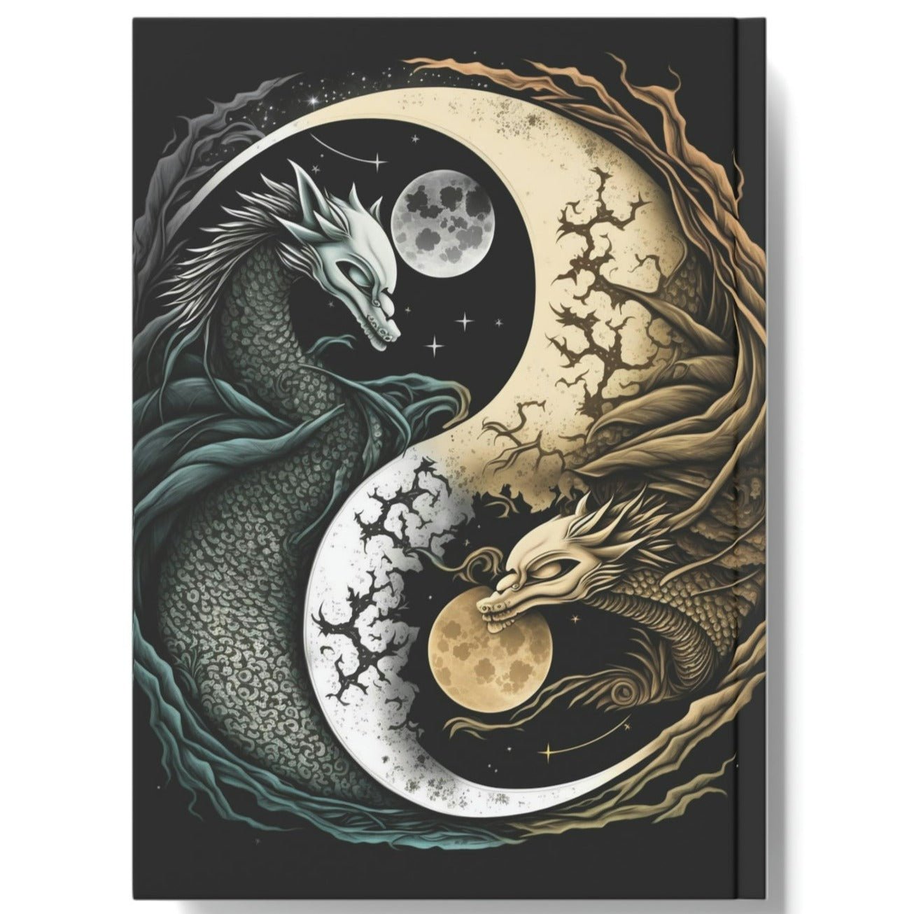 Dragon Ying Yang Hard Backed Journal