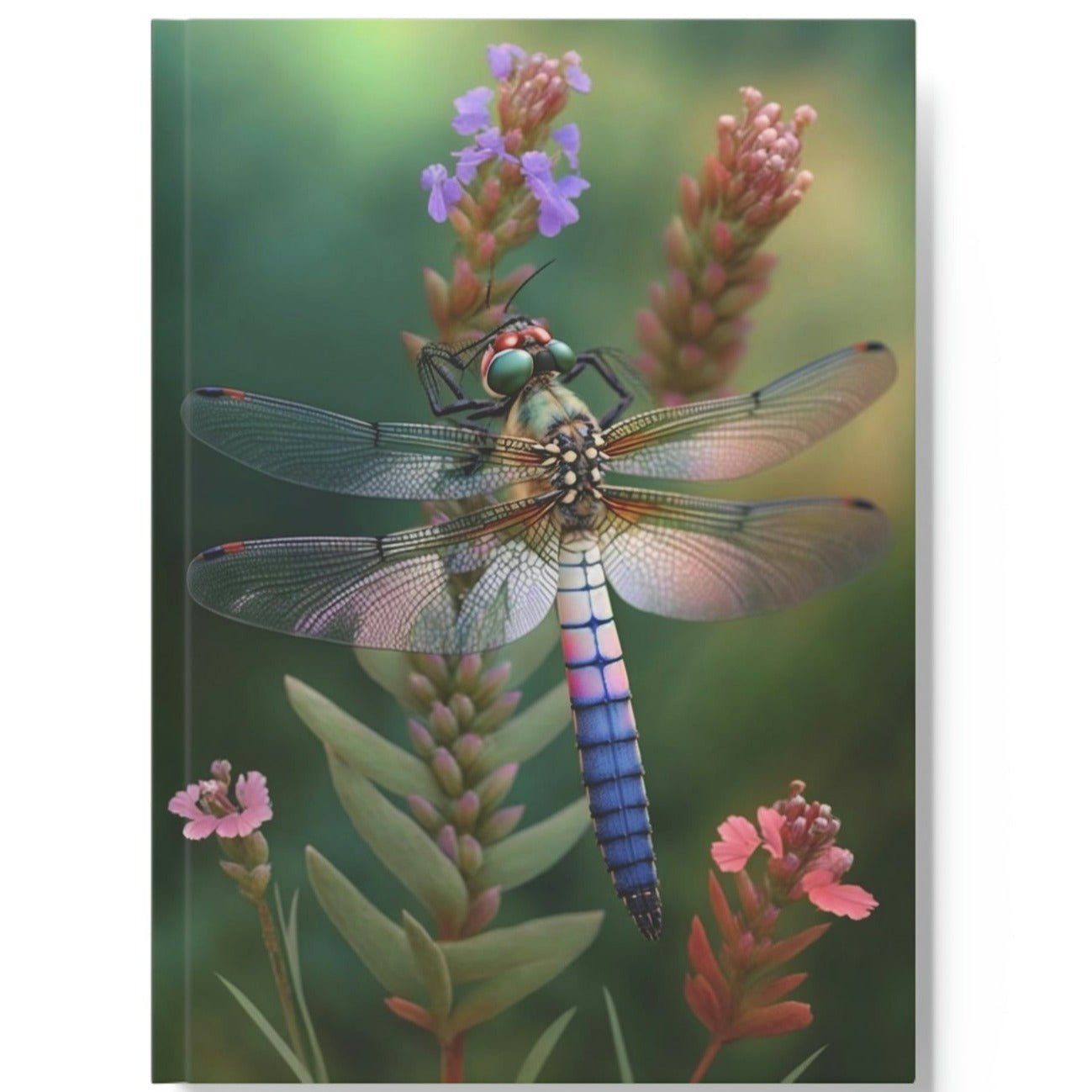 Dragonfly Inspirations - Dragonfly in the Morning - Hard Backed Journal