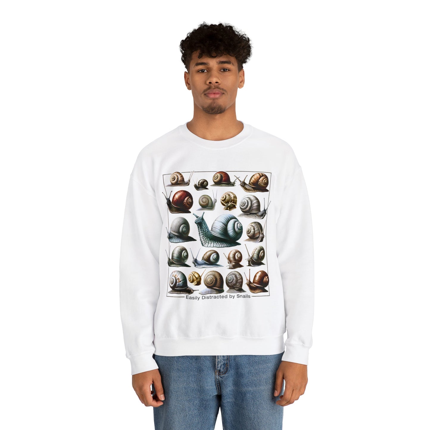 Easily Distracted by Snails Sweatshirt
