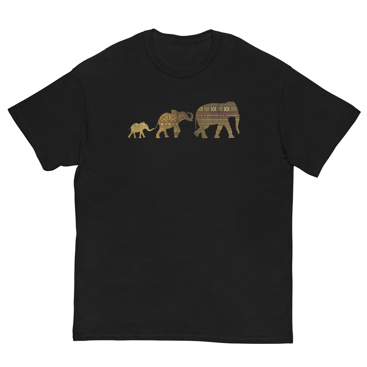 Elephant Family T-Shirt - Elephant Baby, Mother and Father