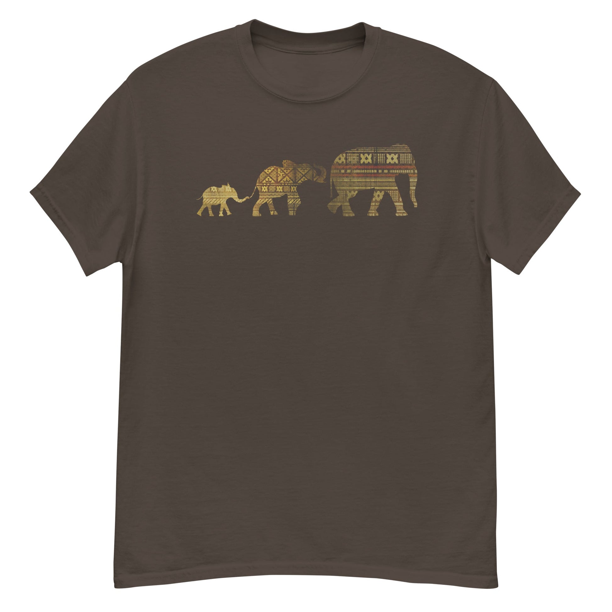 Elephant Family T-Shirt - Elephant Baby, Mother and Father