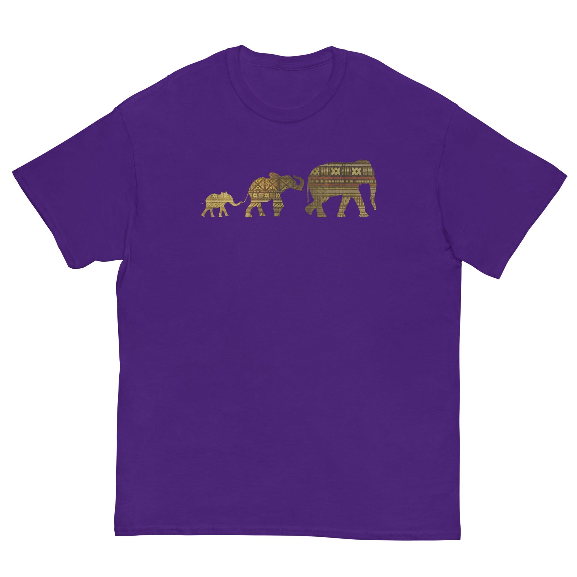 Elephant Family T-Shirt - Elephant Baby, Mother and Father