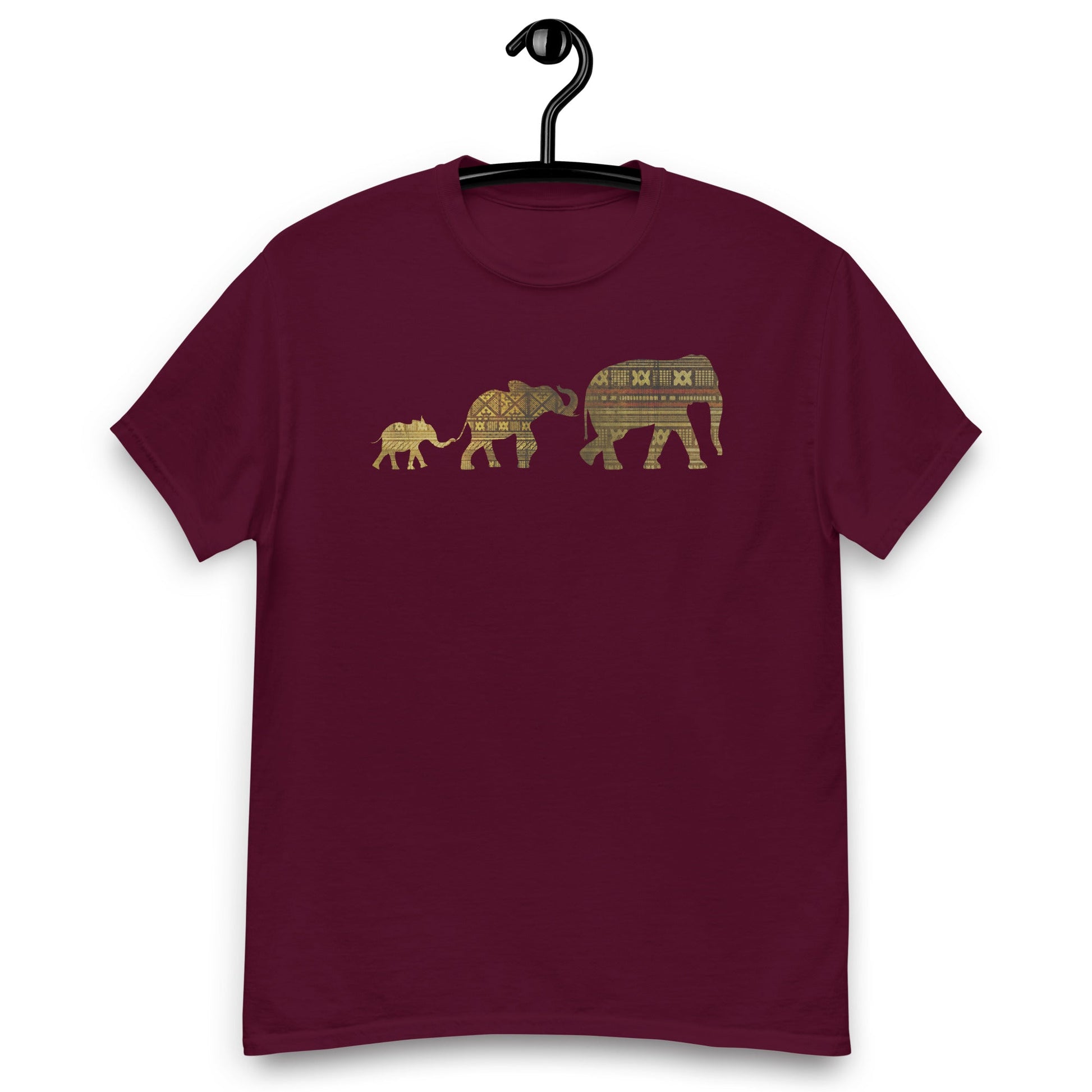 Elephant Family T-Shirt - Elephant Baby, Mother and Father