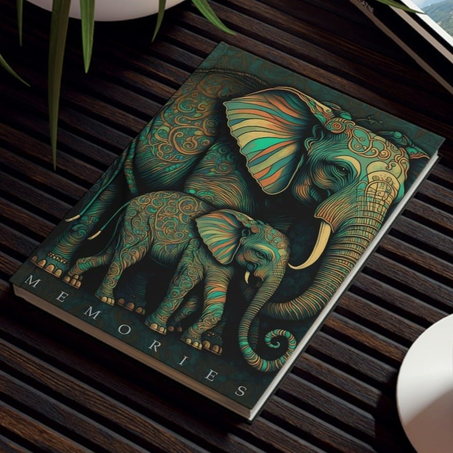 Elephant Inspirationals - Memories - Hard Backed Journal