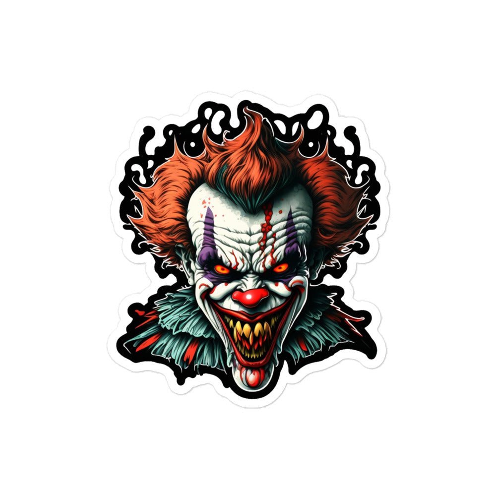 Evil Clown #1 Bubble-Free Stickers