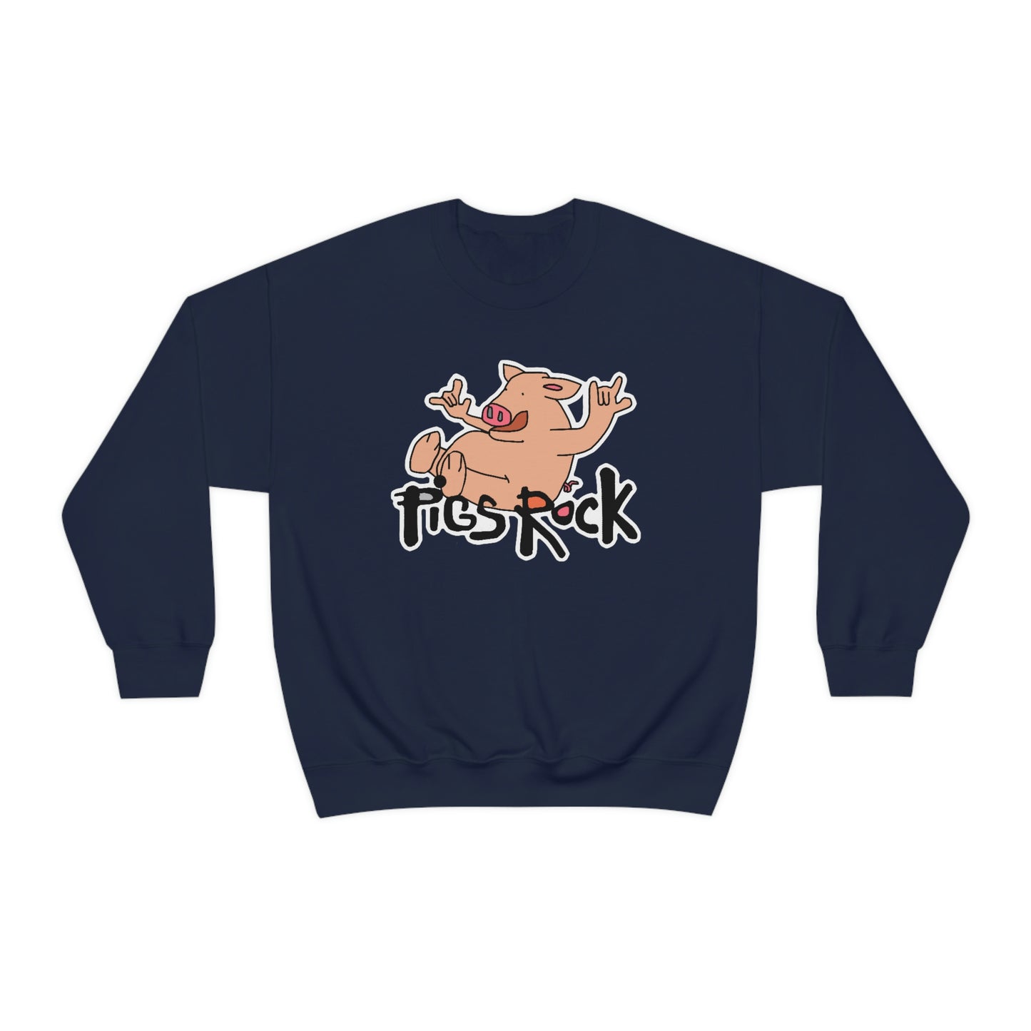 Pigs Rock Unisex Heavy Blend Crewneck Sweatshirt