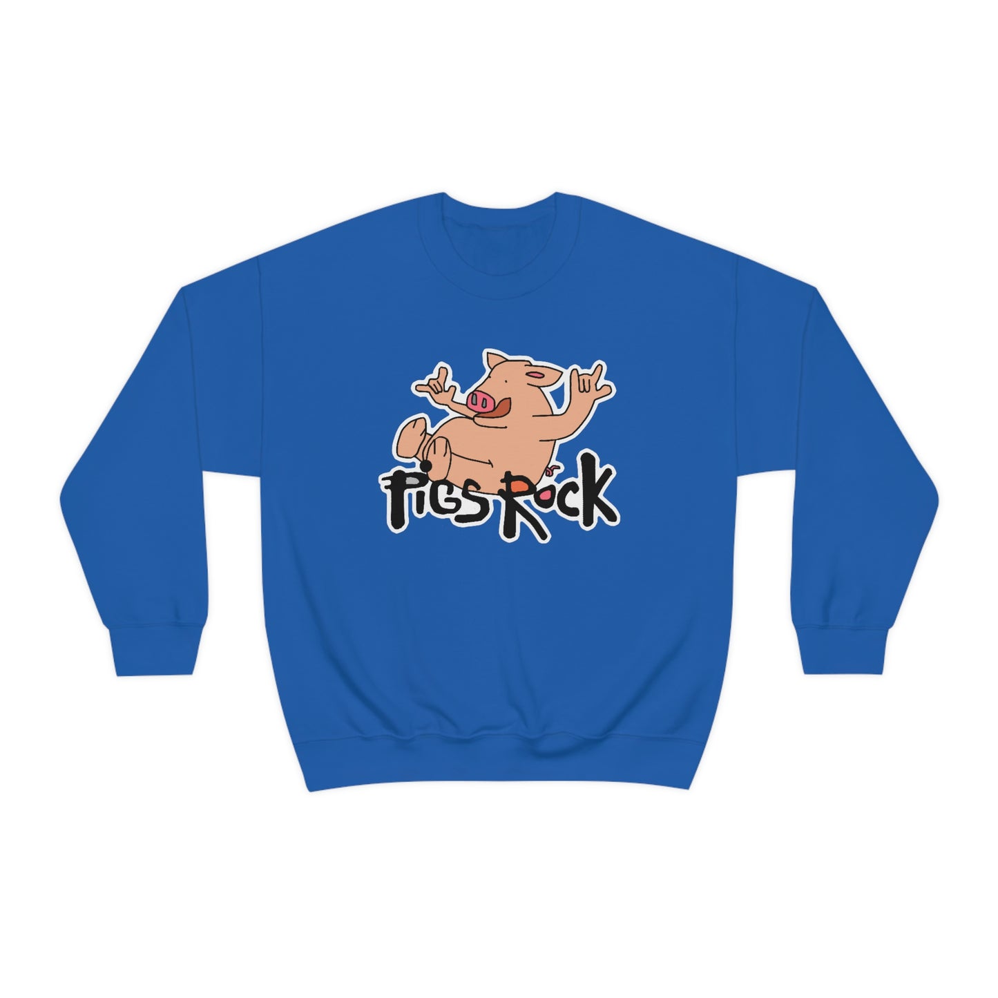 Pigs Rock Unisex Heavy Blend Crewneck Sweatshirt