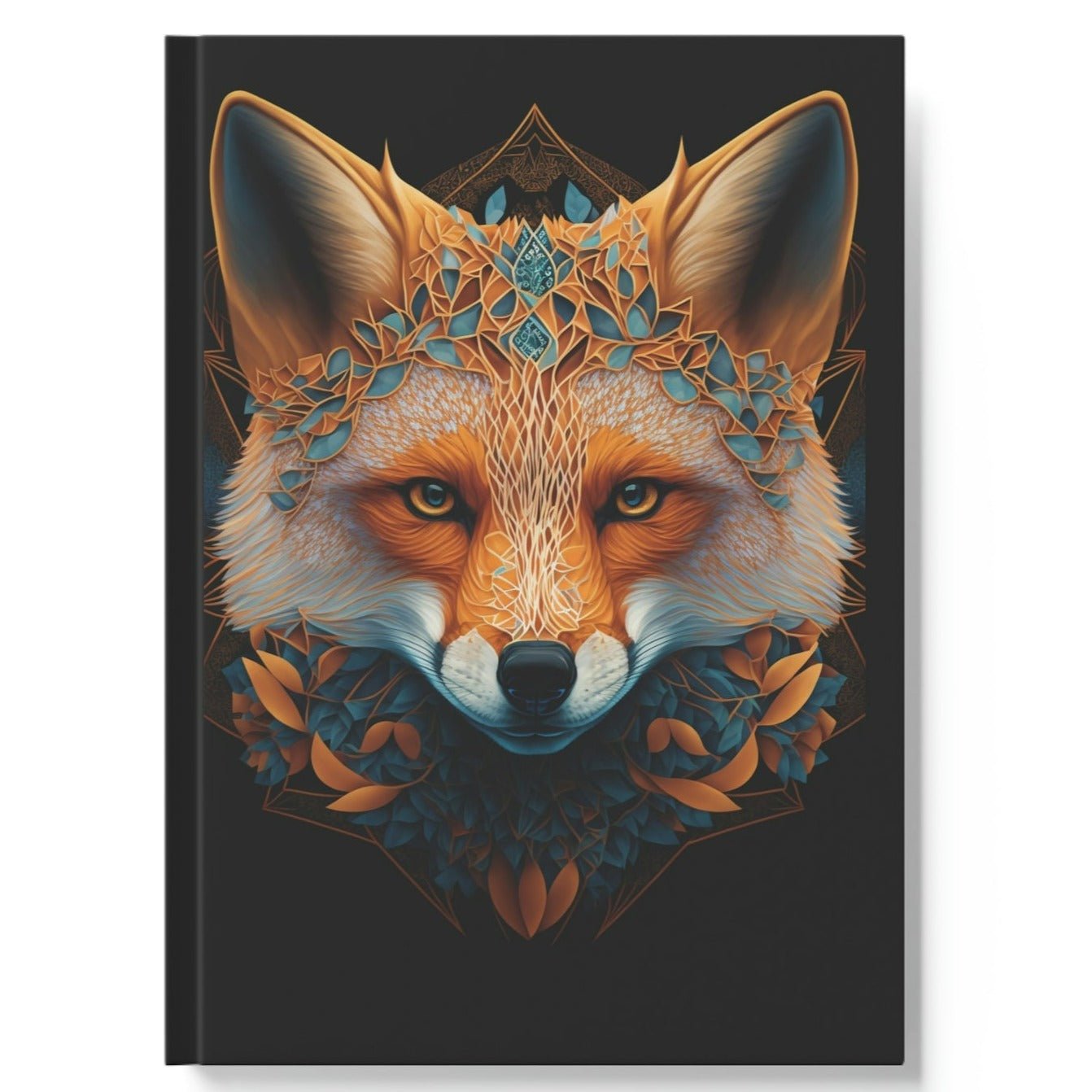 Fox Mandala Hard Backed Journal