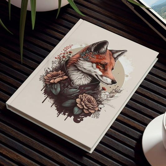 Fox Thoughts Hard Backed Journal
