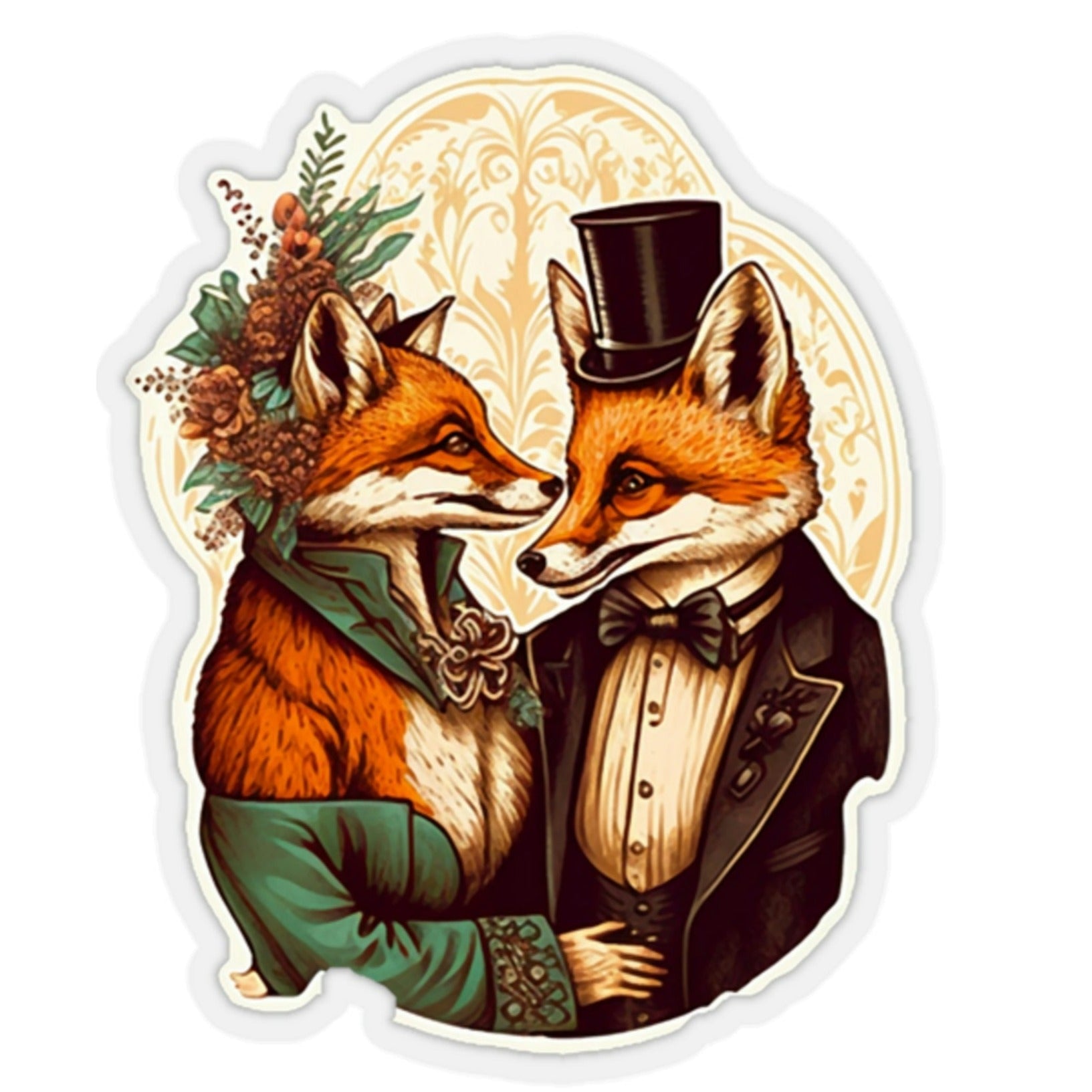Fox VIII Kiss-Cut Stickers