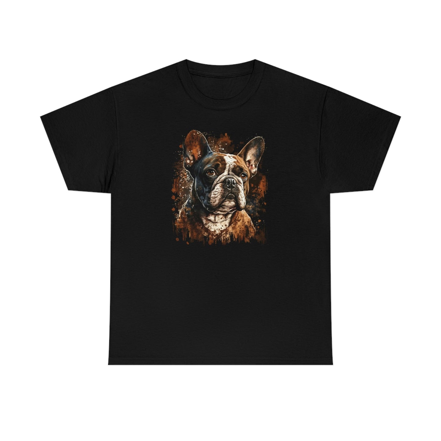 French Bulldog Portrait Cotton Tee II - a perfect gift for the frenchy lover or any bull dog fan