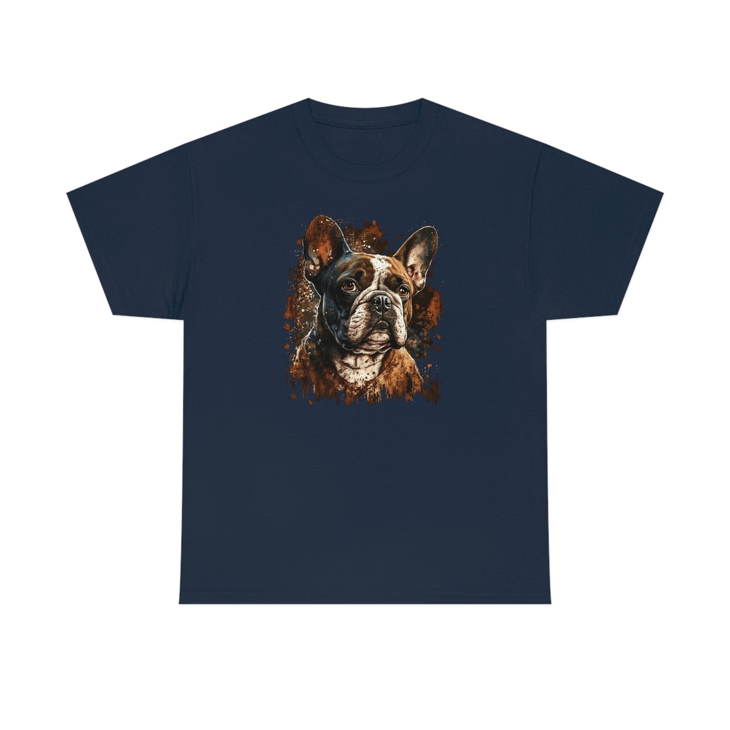 French Bulldog Portrait Cotton Tee II - a perfect gift for the frenchy lover or any bull dog fan