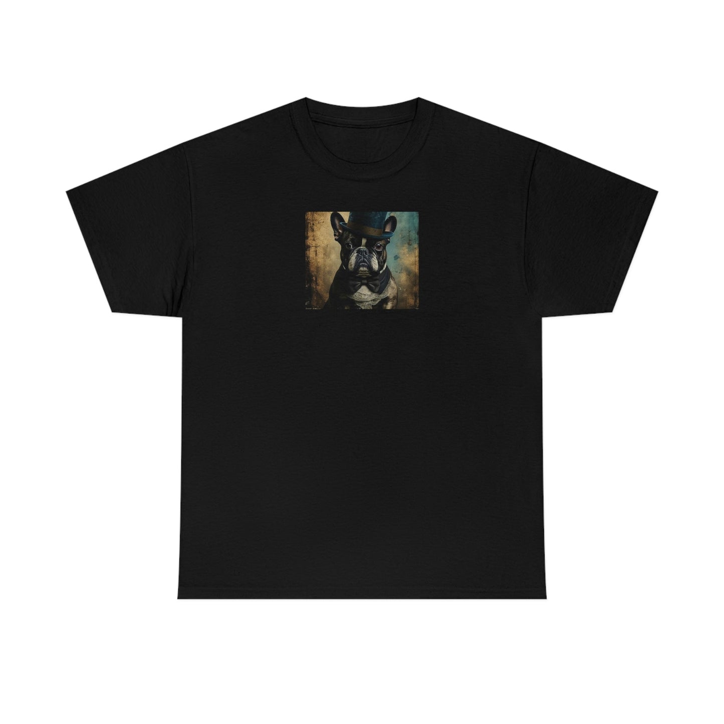 French Bulldog Portrait Cotton Tee IV - a perfect gift for the frenchy lover or any bull dog fan