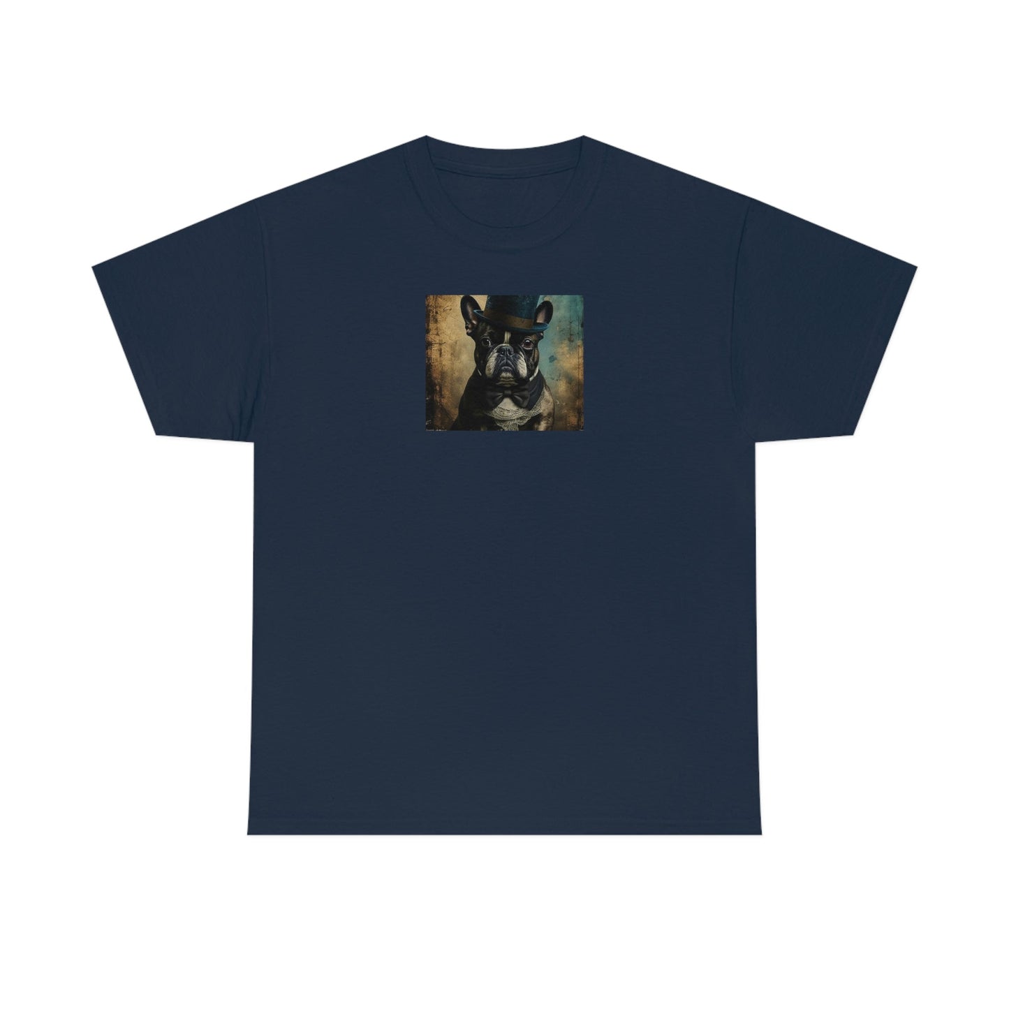 French Bulldog Portrait Cotton Tee IV - a perfect gift for the frenchy lover or any bull dog fan