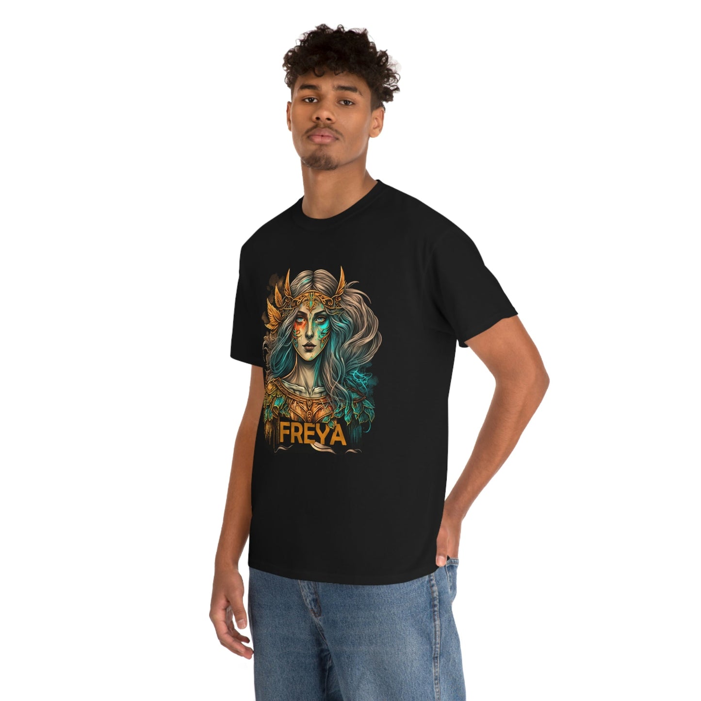 Freya the Norse Goddess Cotton T-Shirt