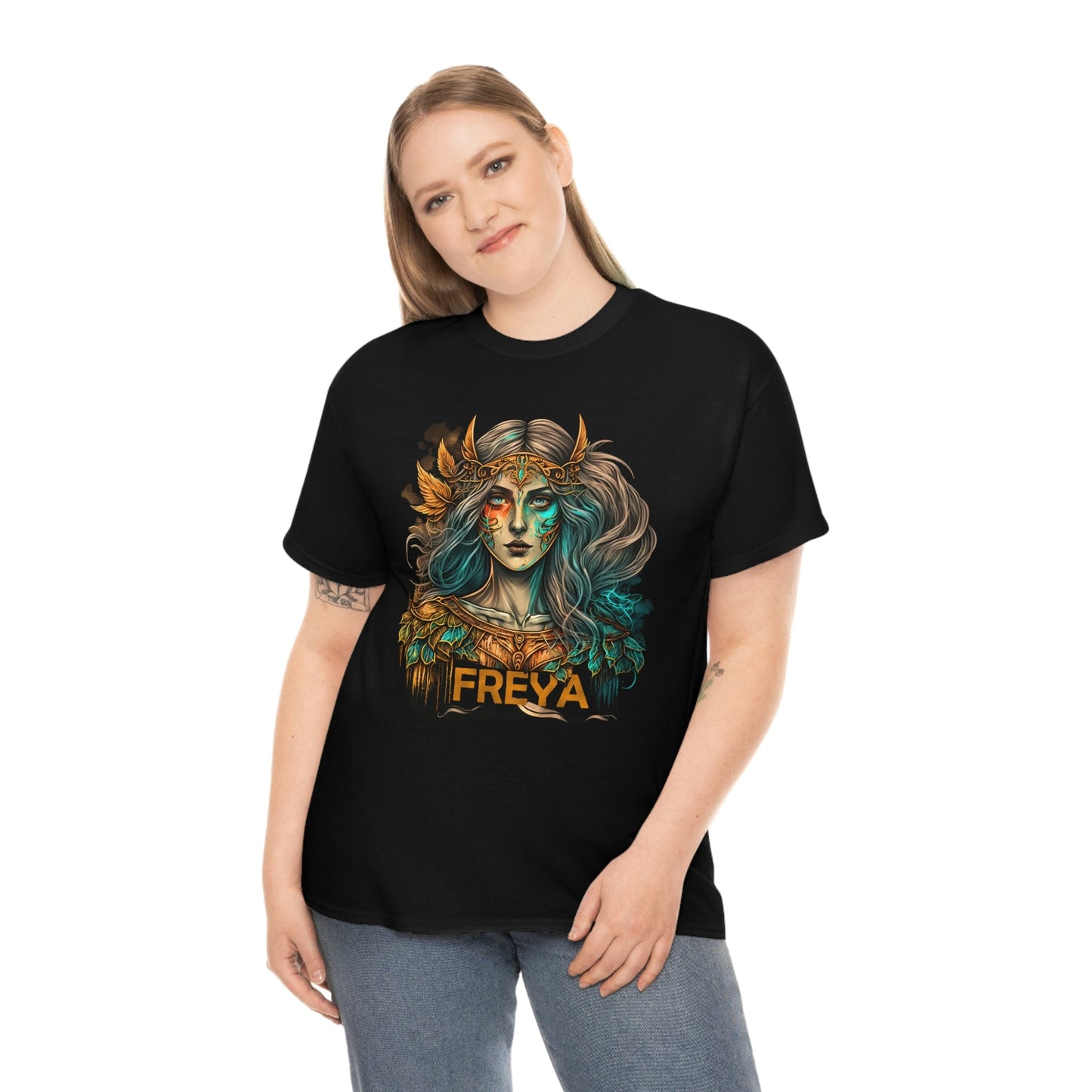 Freya the Norse Goddess Cotton T-Shirt