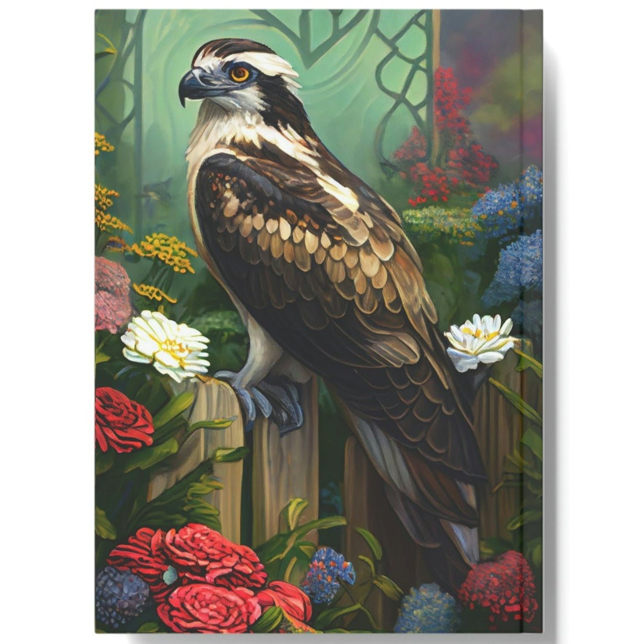 Garden Osprey Hard Backed Journal
