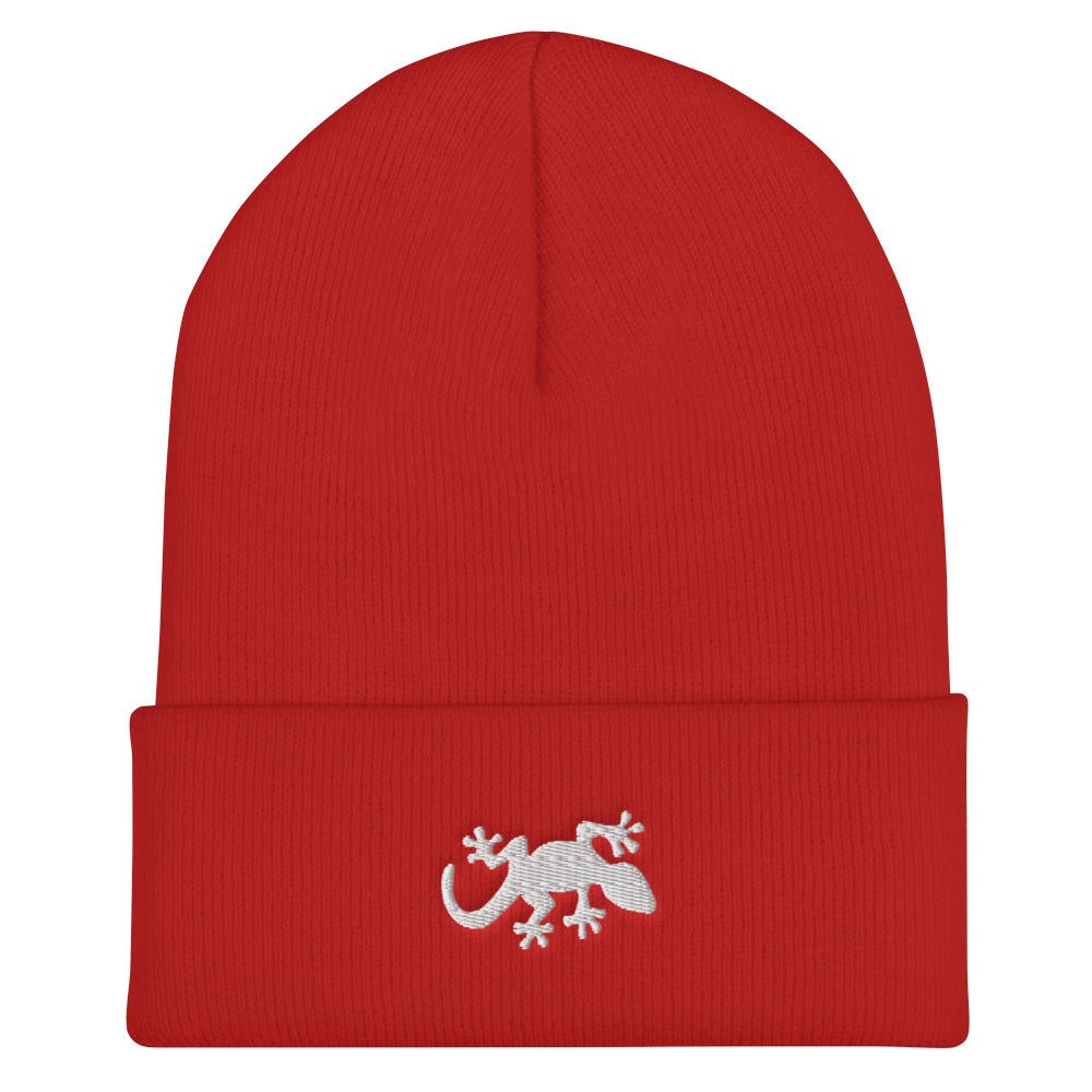 Gecko Cuffed Beanies | Perfect gift for the Pet Gecko lover!