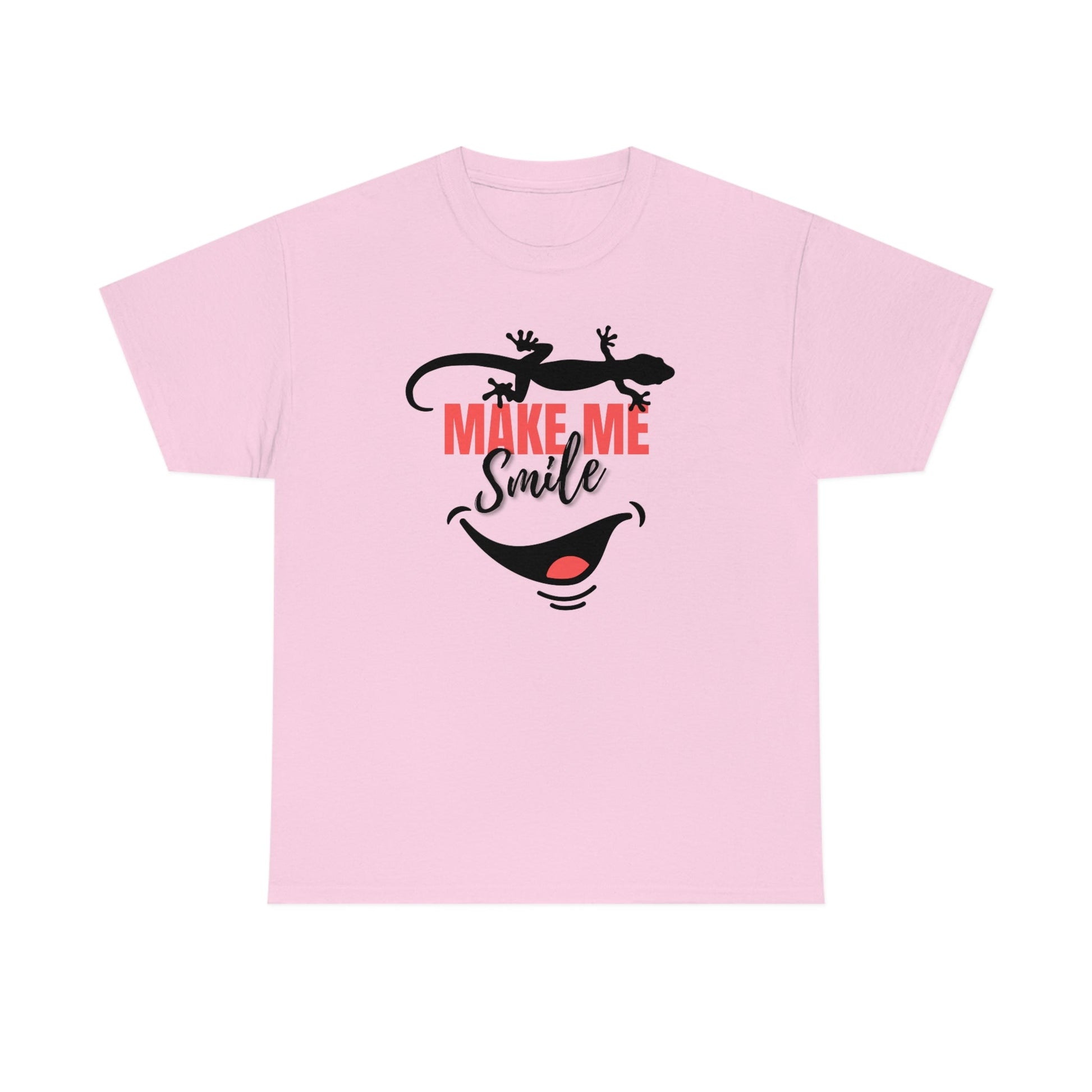 Geckos Make Me Smile Heavy Cotton Tee