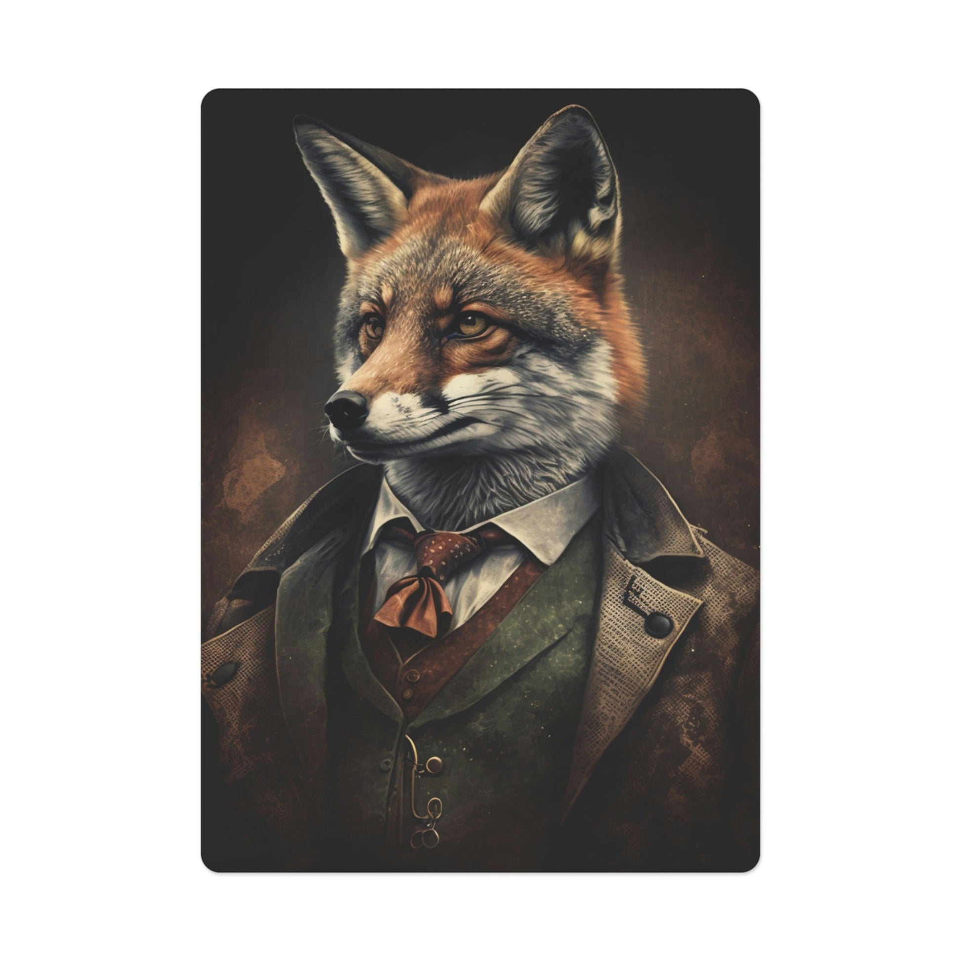 Gentleman Fox II Poker Playing Cards