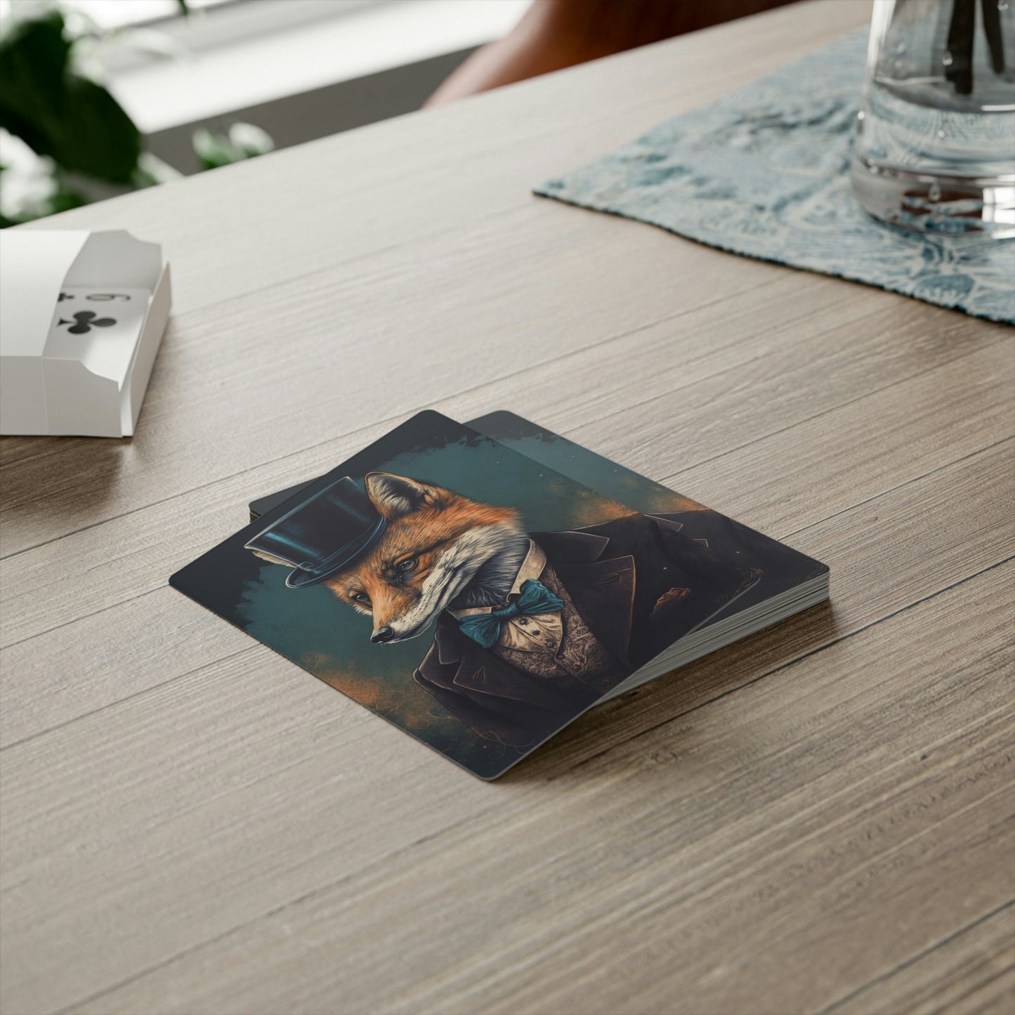 Gentleman Fox Poker Playing Cards