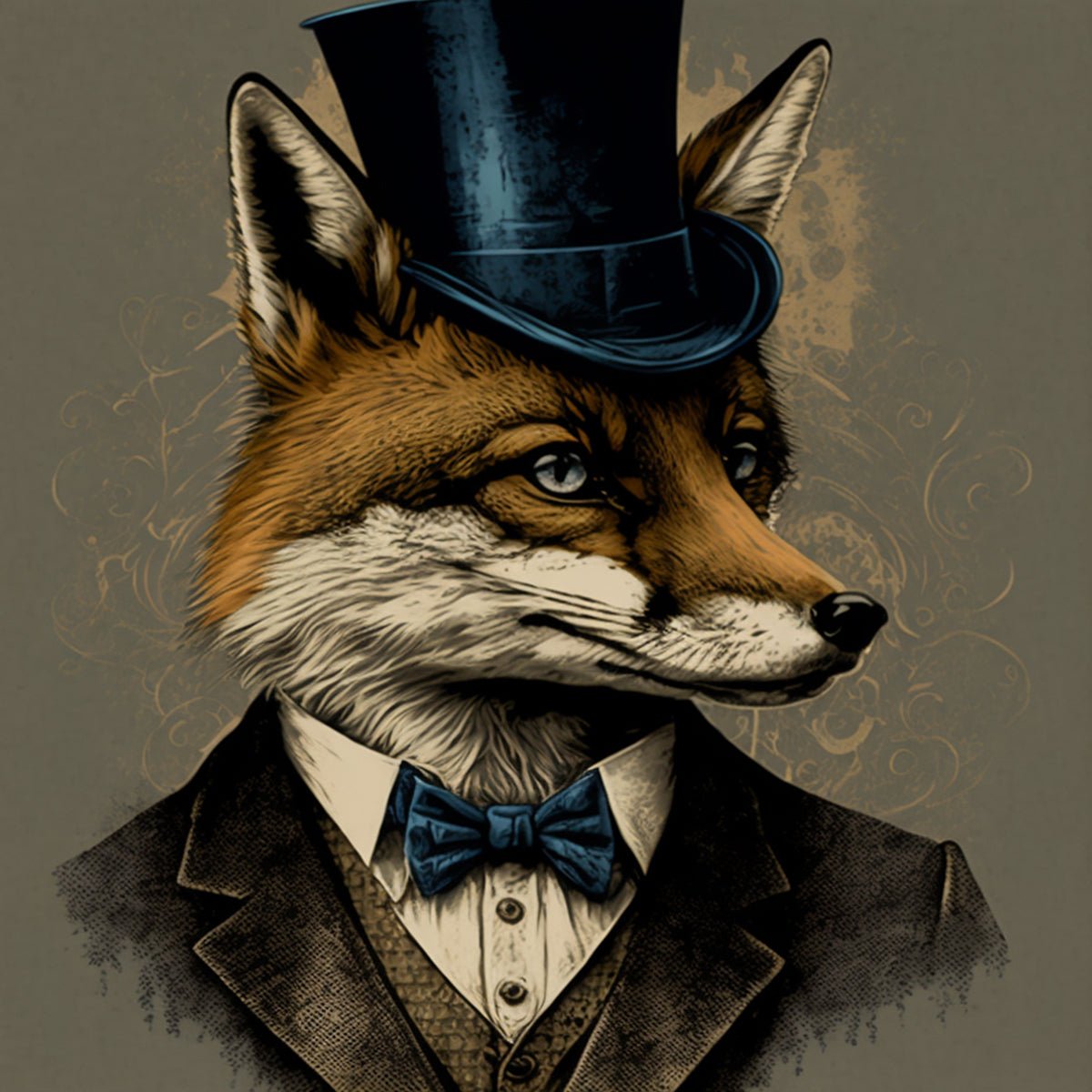 Gentleman Fox Sticker Sheets