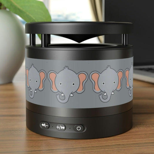 Gigi the Elephant Metal Bluetooth Speaker and Wireless Charging Pad