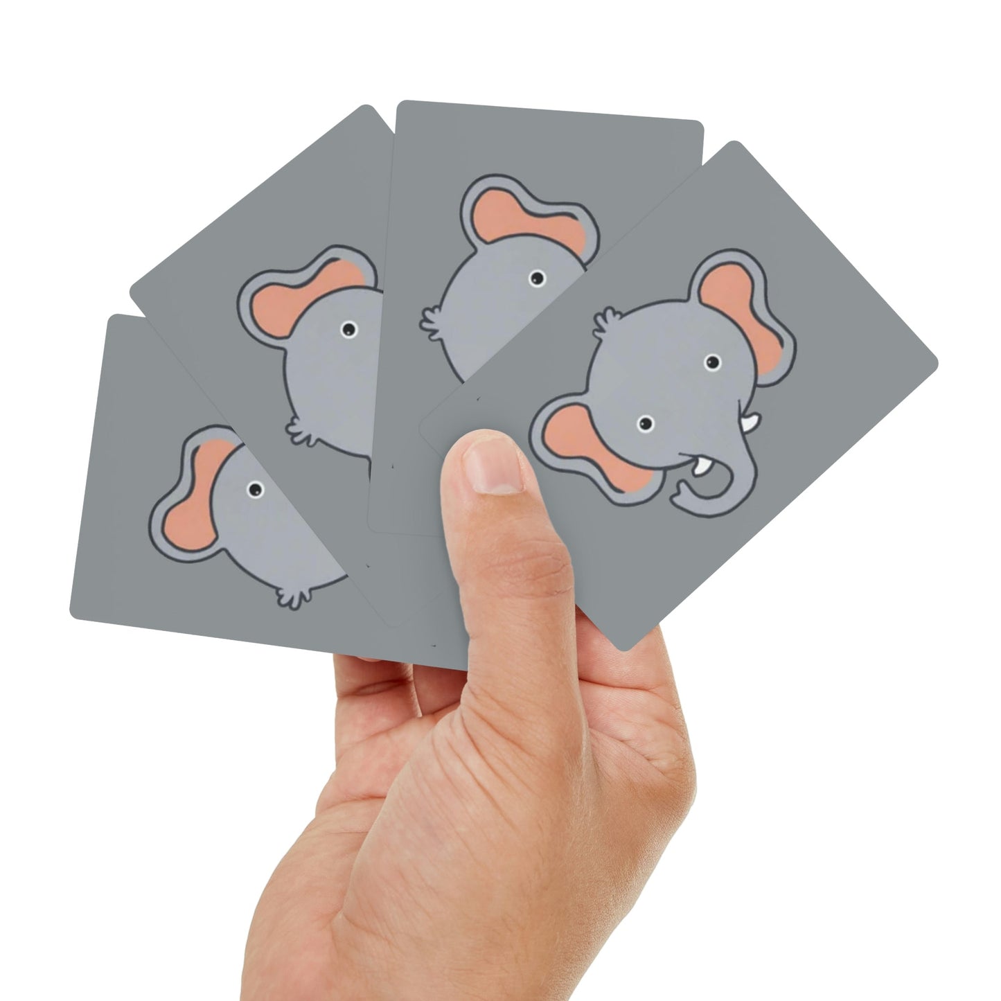 Gigi the Elephant Poker Playing Cards