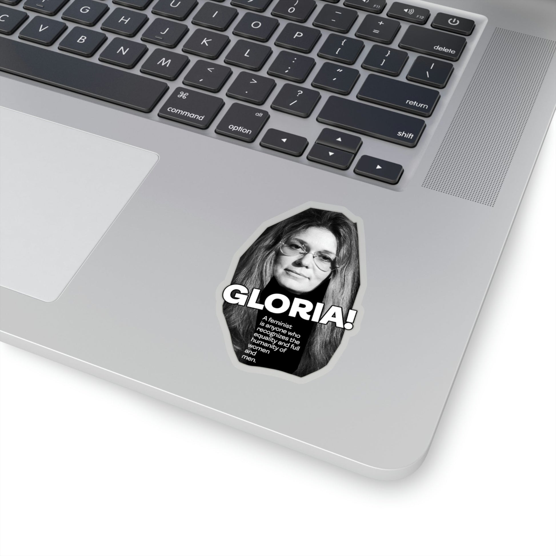 Gloria Steinem Kiss-Cut Sticker Union Hero Patriot Martin Luther King Cesar Chavez