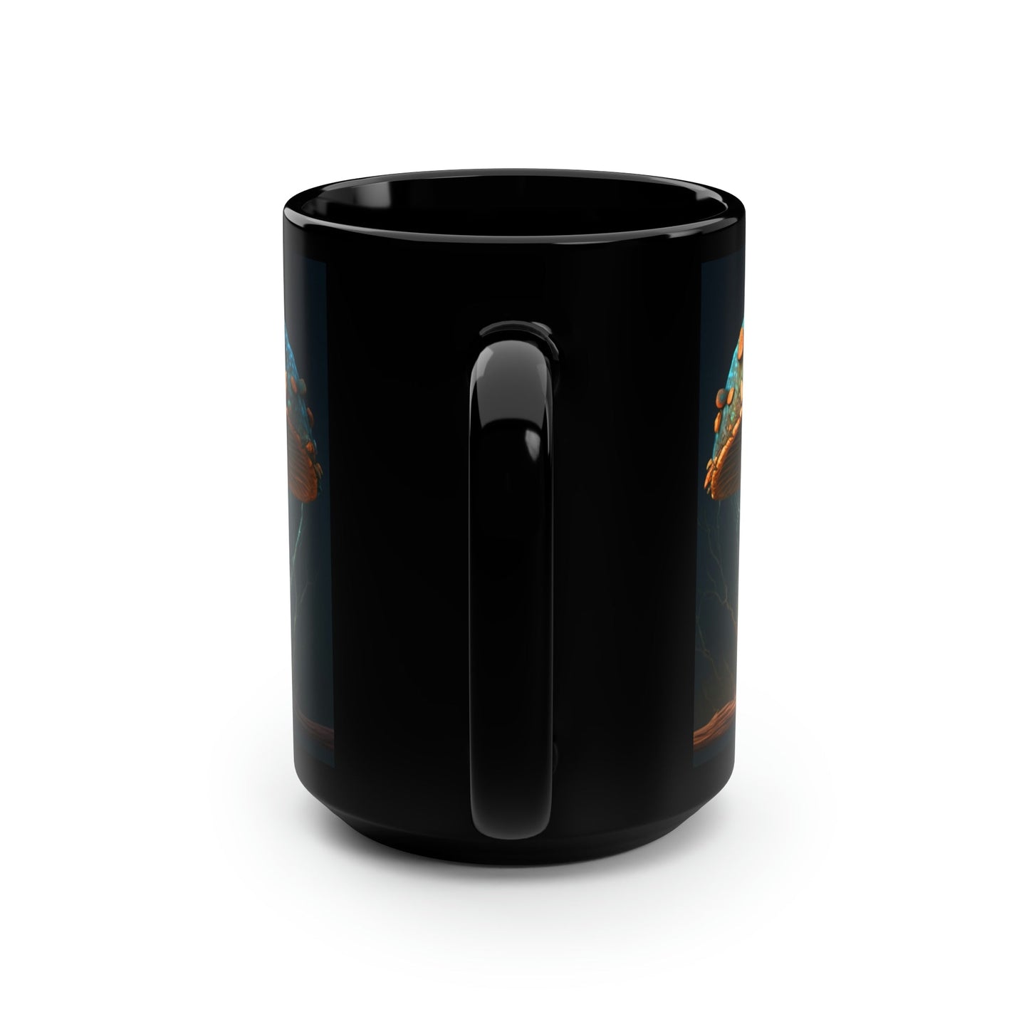 Goblin Ghouls Magic Mushrooms 15 oz Coffee Mug perfect for the mushrooming fan or as a birthday gift for nature lovers