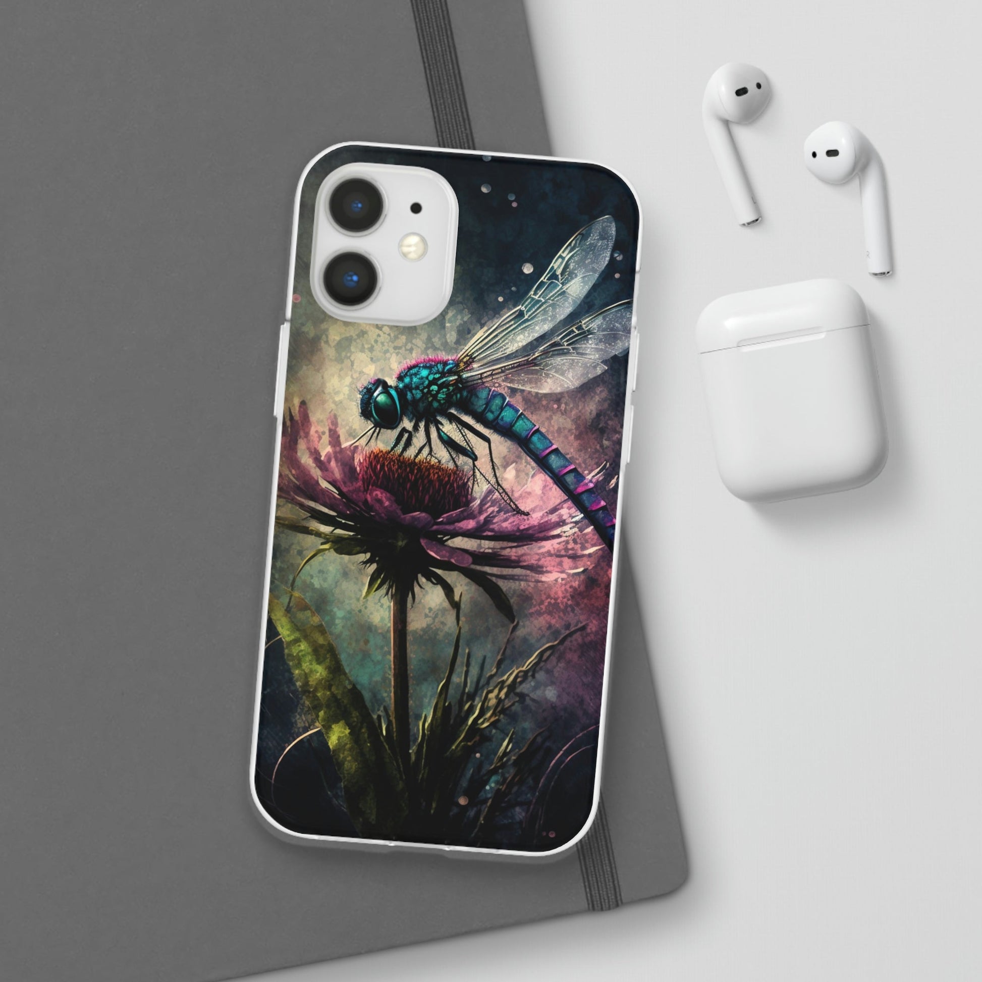 Grunge Dragonfly Phone Cases