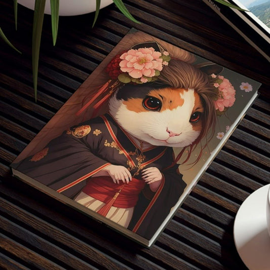 Guinea Pig Princess Hard Backed Journal