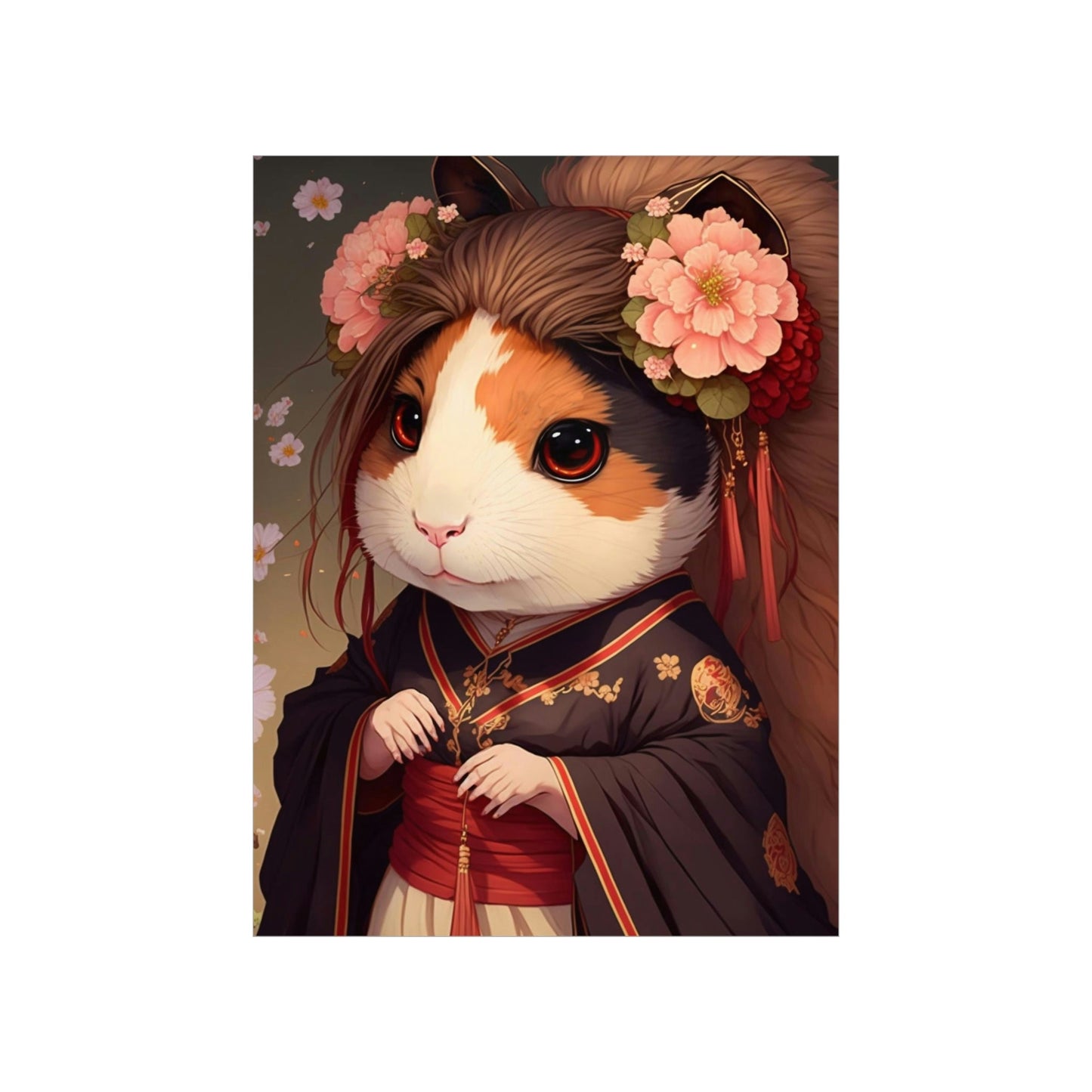 Guinea Pig Princess Premium Matte Vertical Posters