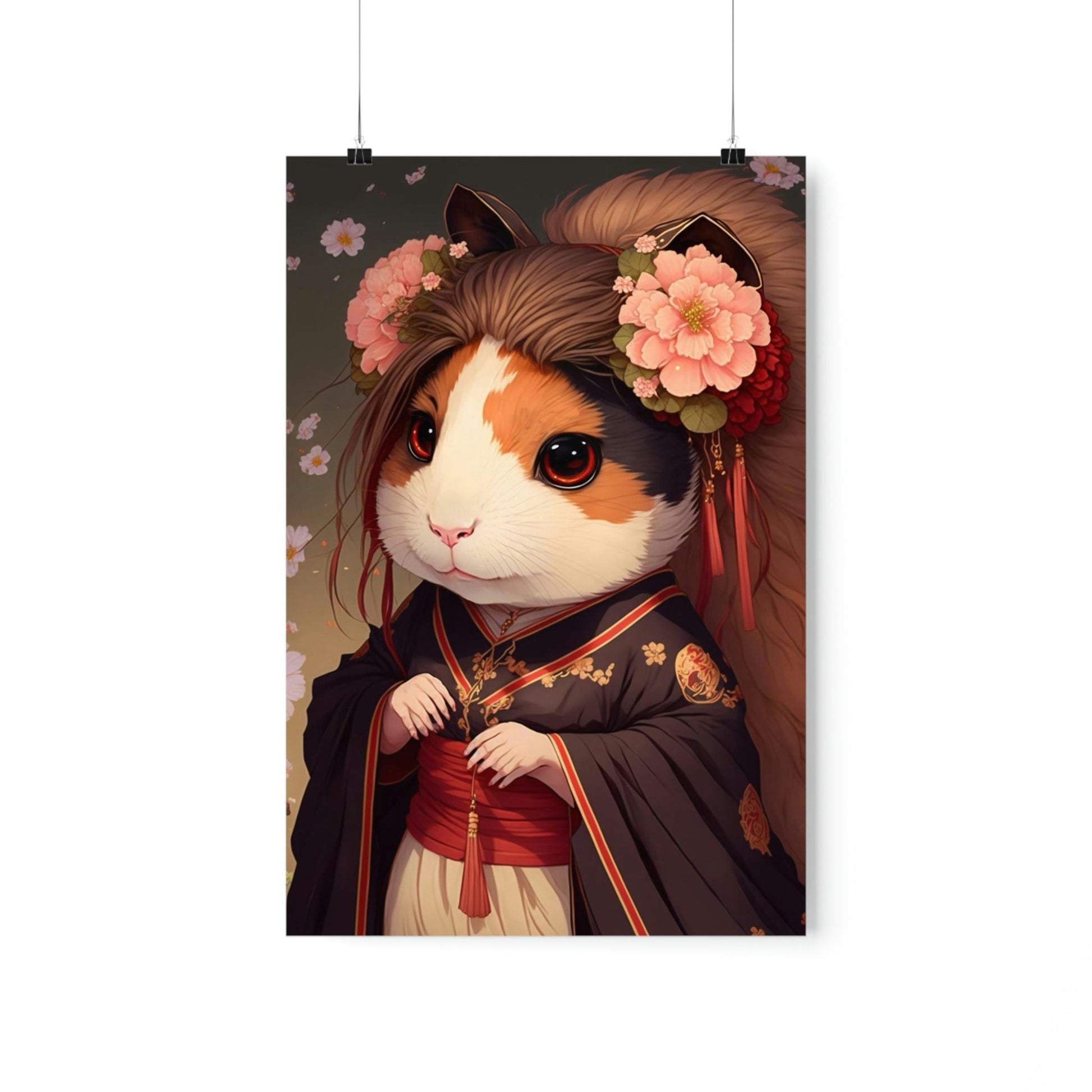 Guinea Pig Princess Premium Matte Vertical Posters
