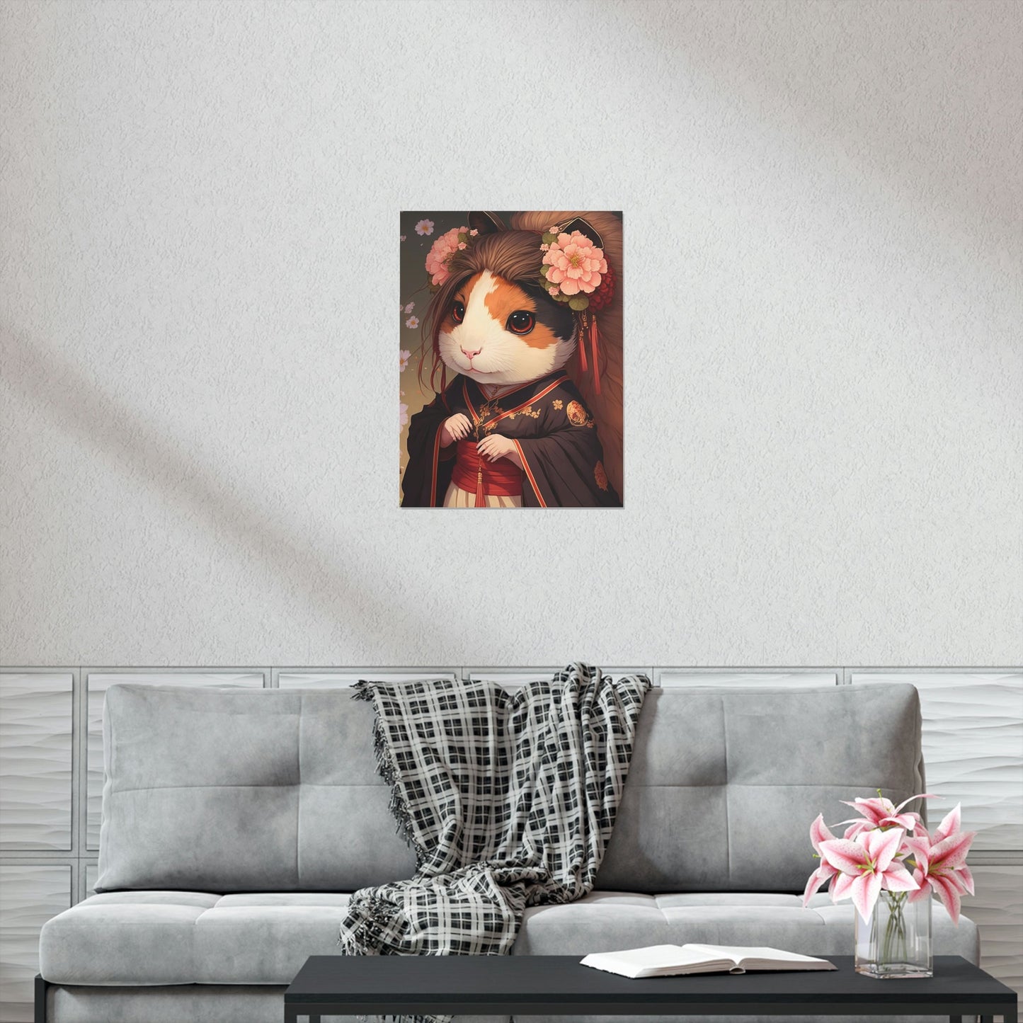 Guinea Pig Princess Premium Matte Vertical Posters