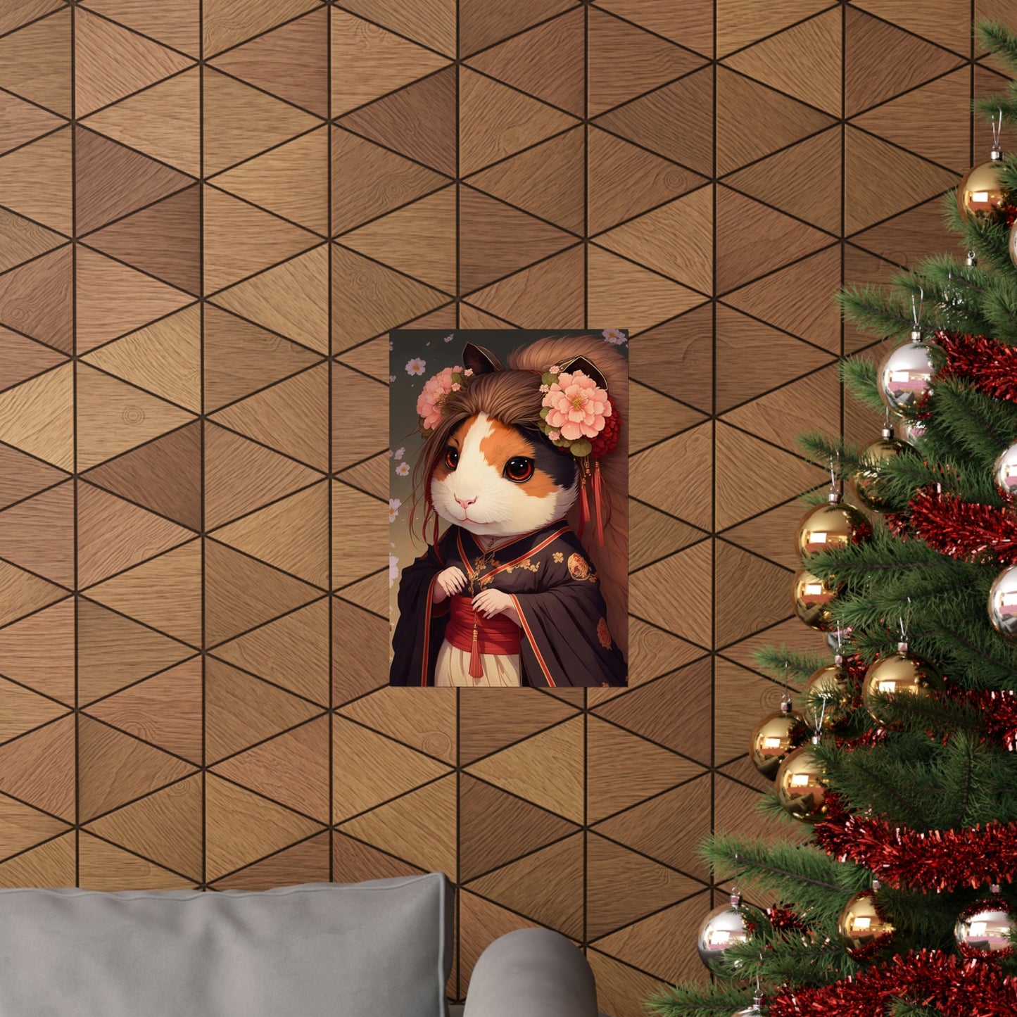 Guinea Pig Princess Premium Matte Vertical Posters