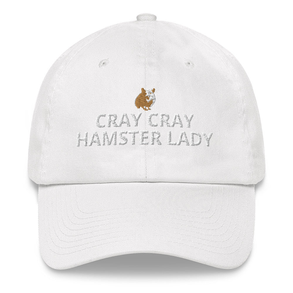 Hamster Hat | Cray Cray Hamster Lady | Perfect gift for the Pet Hamster lover! | Multiple Hat Colors Available