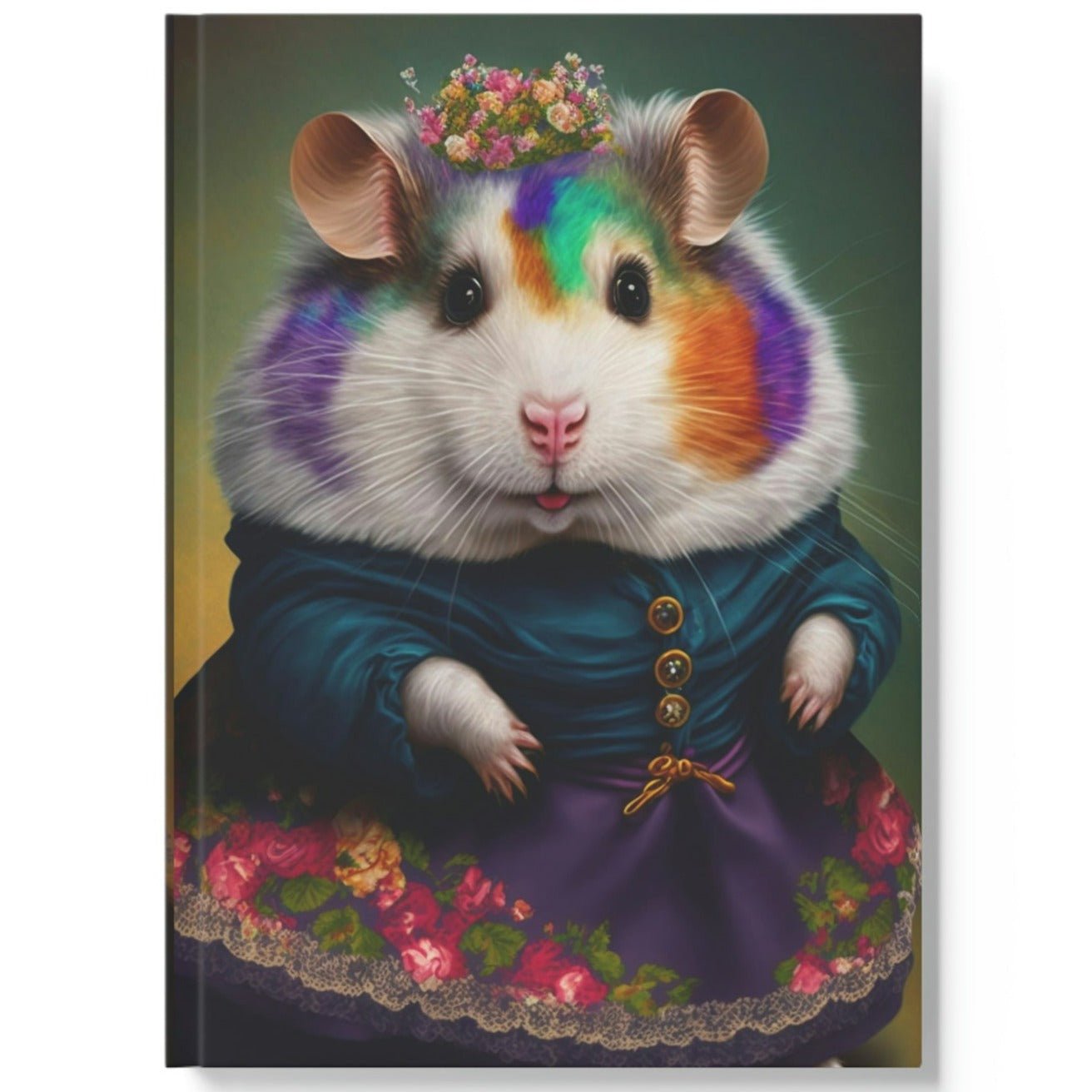 Hamster "Ready for the Evening" Hard Backed Journal