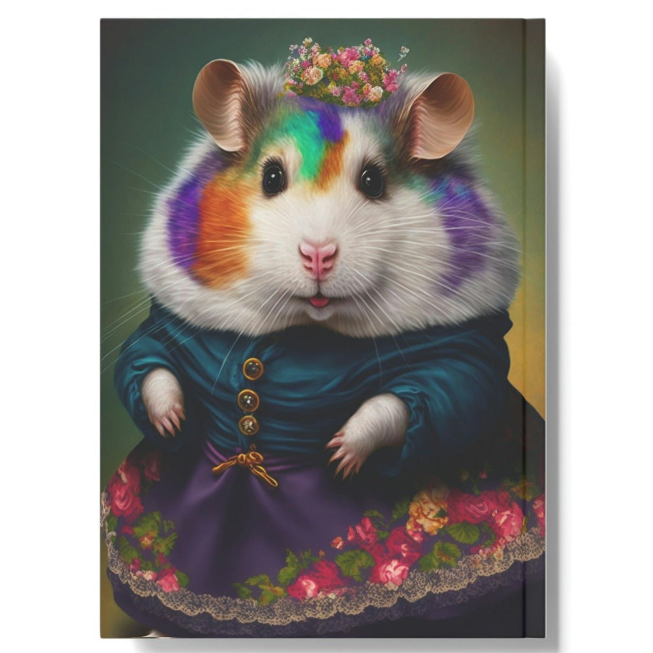 Hamster "Ready for the Evening" Hard Backed Journal