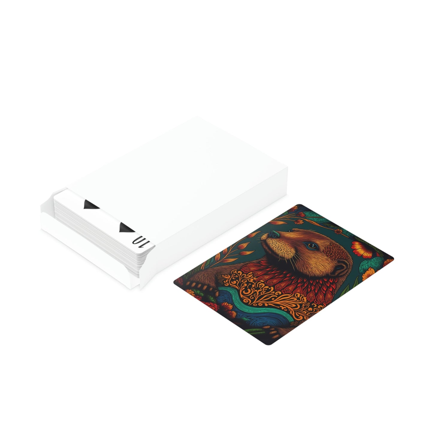Hand Paint Otter Lake Poker Playing Cards