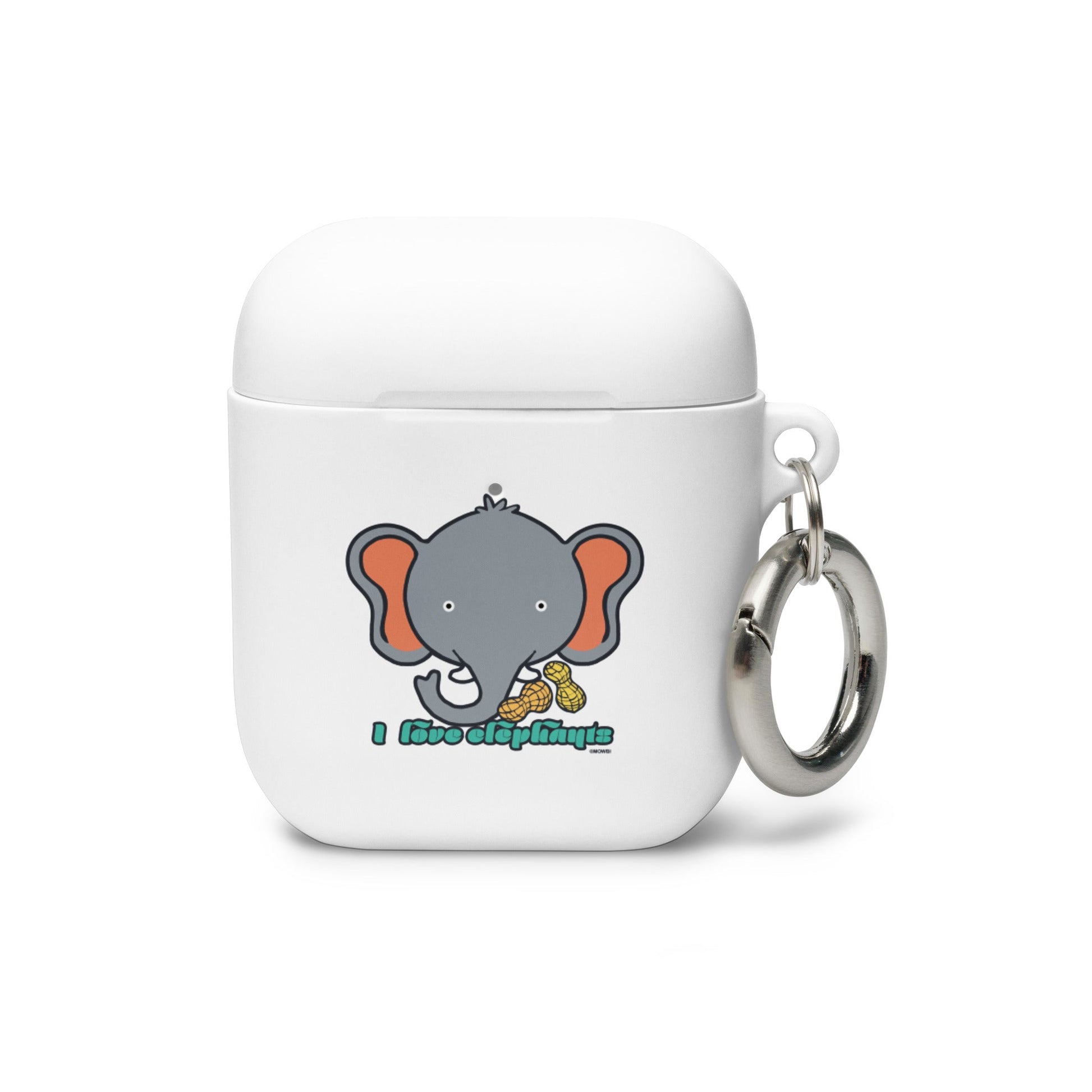 I Love Elephants AirPods case