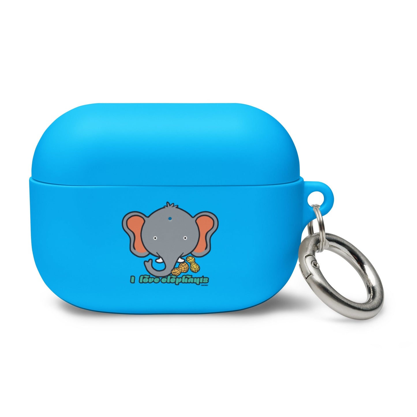 I Love Elephants AirPods case