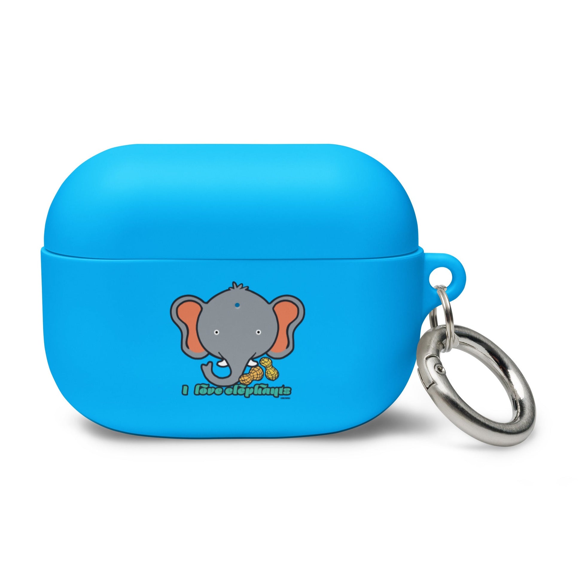 I Love Elephants AirPods case