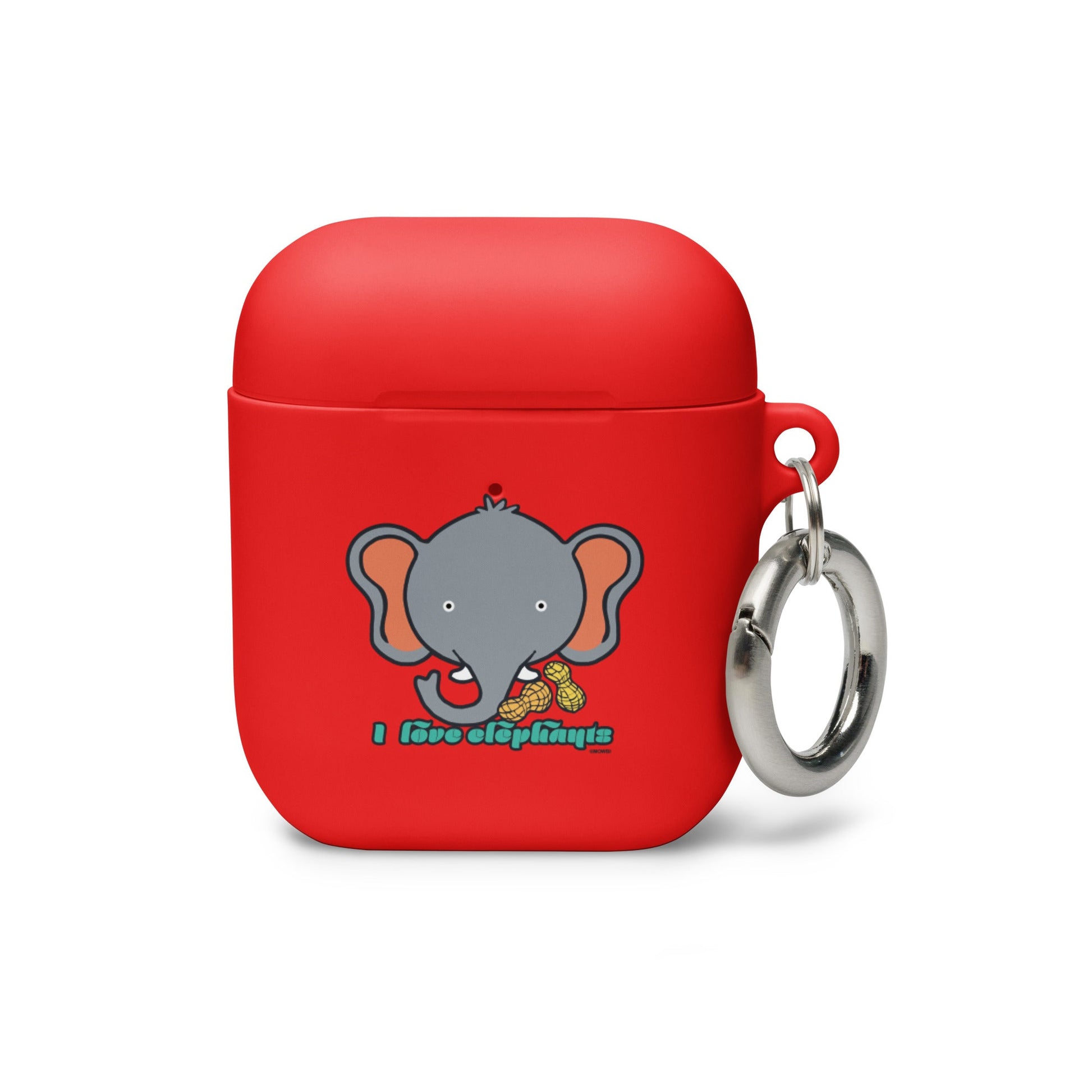 I Love Elephants AirPods case
